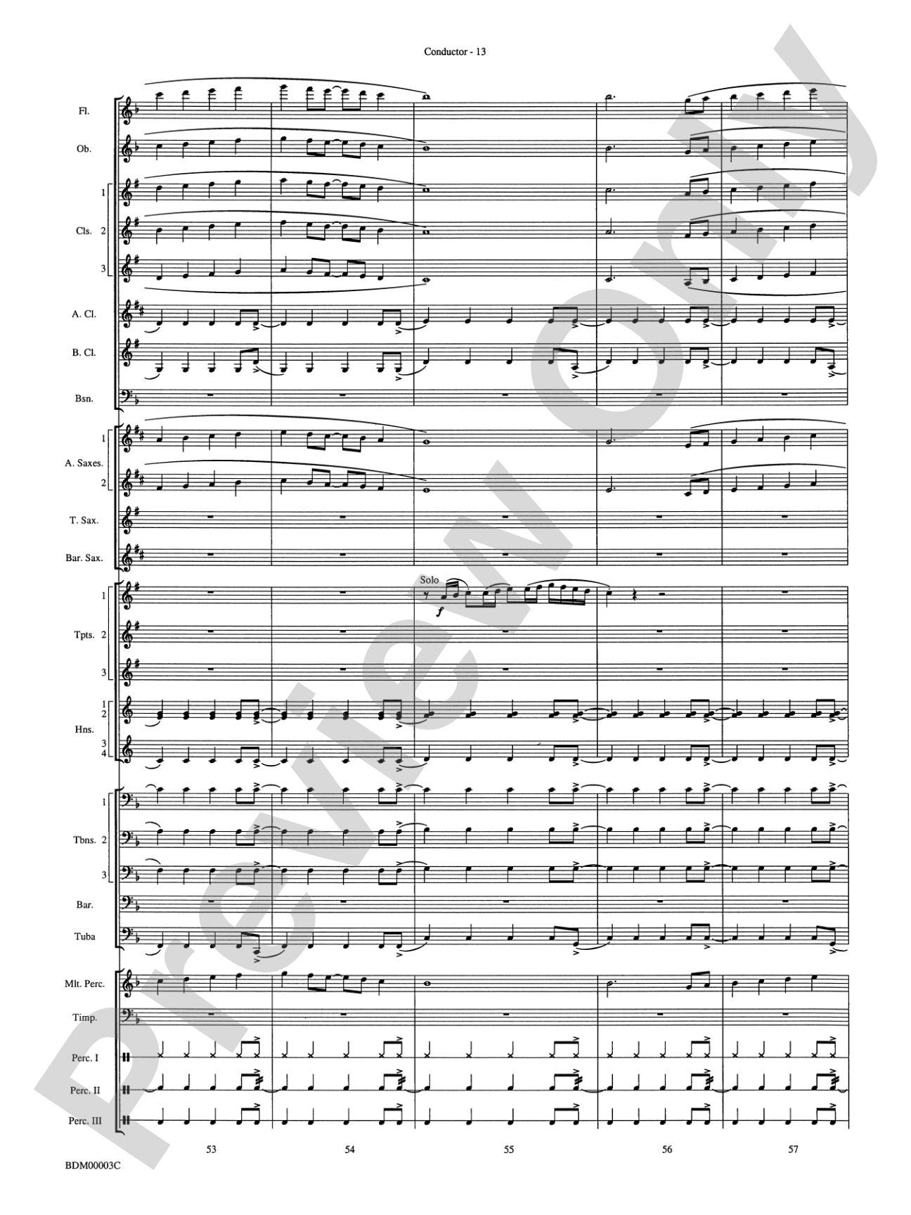 Overture de Argentina: Concert Band Conductor Score & Parts