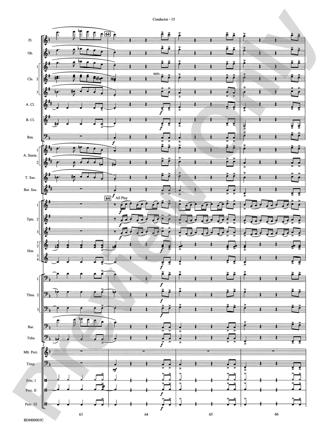 Overture de Argentina: Concert Band Conductor Score & Parts