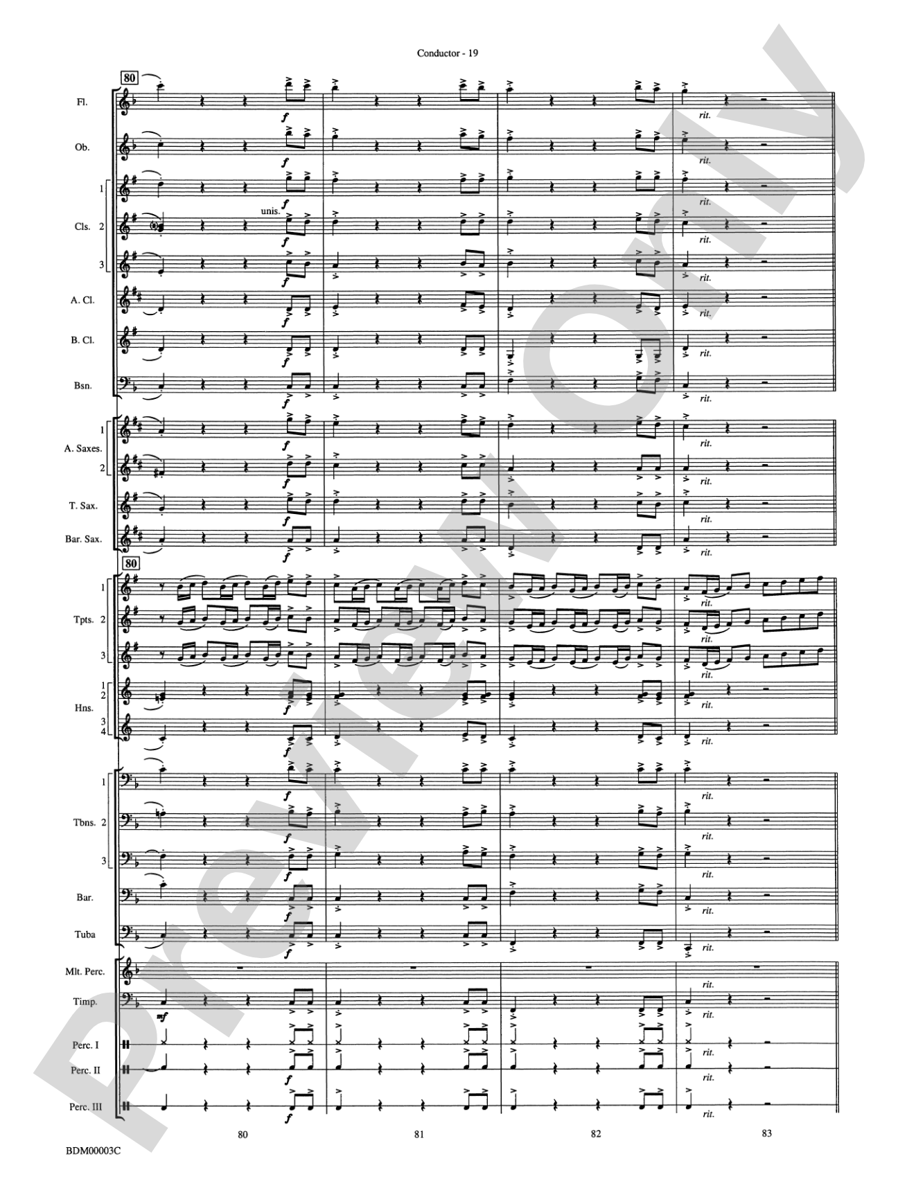 Overture de Argentina: Concert Band Conductor Score & Parts