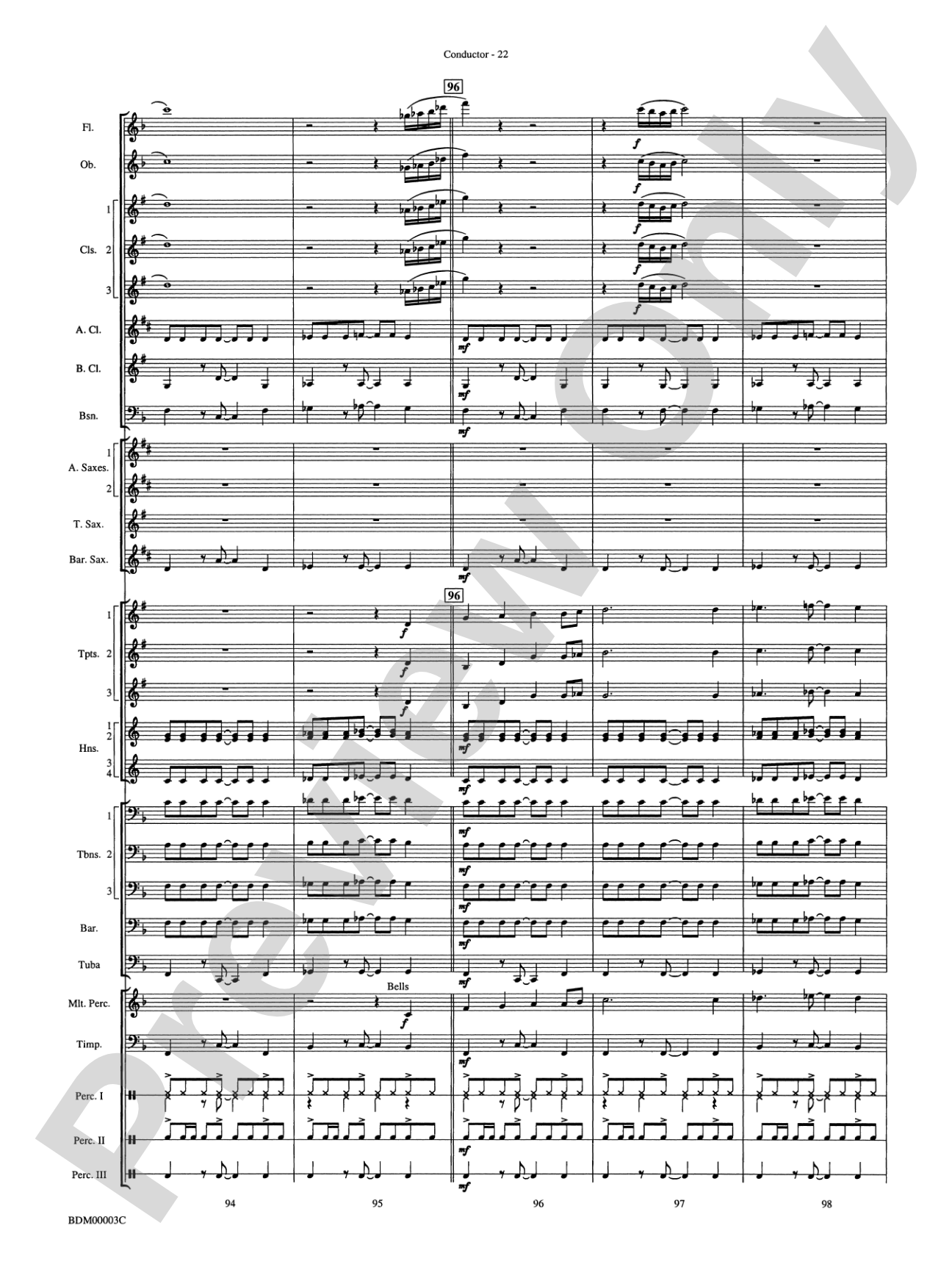 Overture de Argentina: Concert Band Conductor Score & Parts