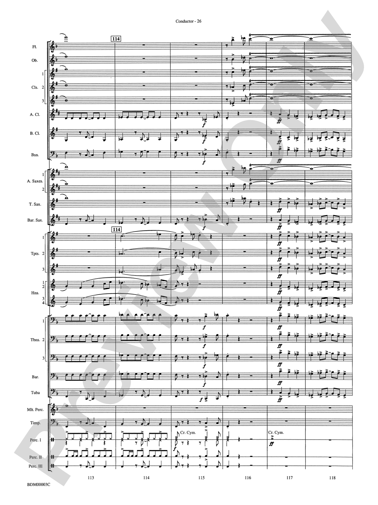 Overture de Argentina: Concert Band Conductor Score & Parts