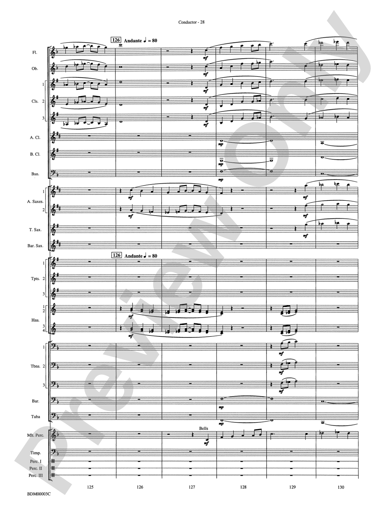 Overture de Argentina: Concert Band Conductor Score & Parts