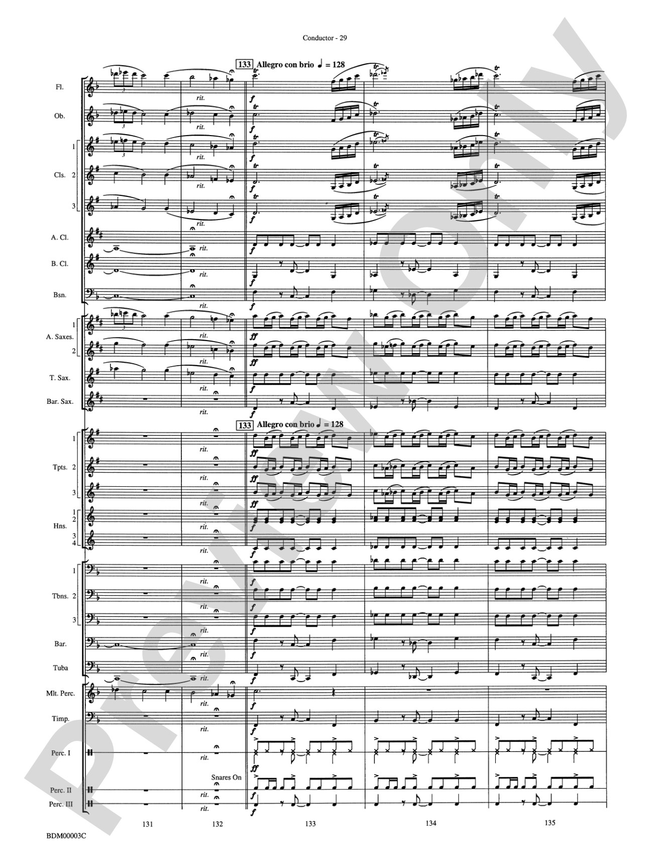 Overture de Argentina: Concert Band Conductor Score & Parts