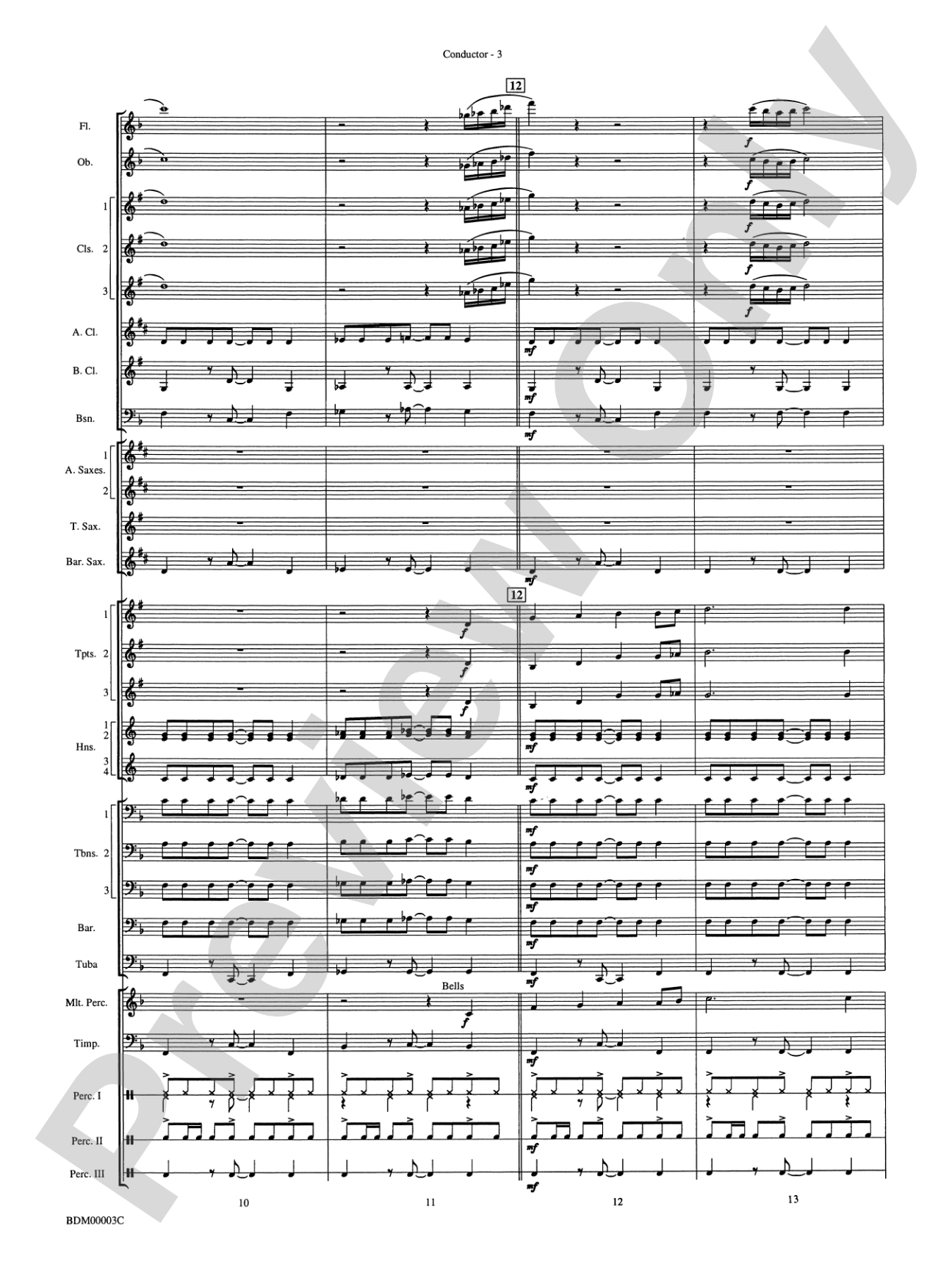 Overture de Argentina: Concert Band Conductor Score & Parts