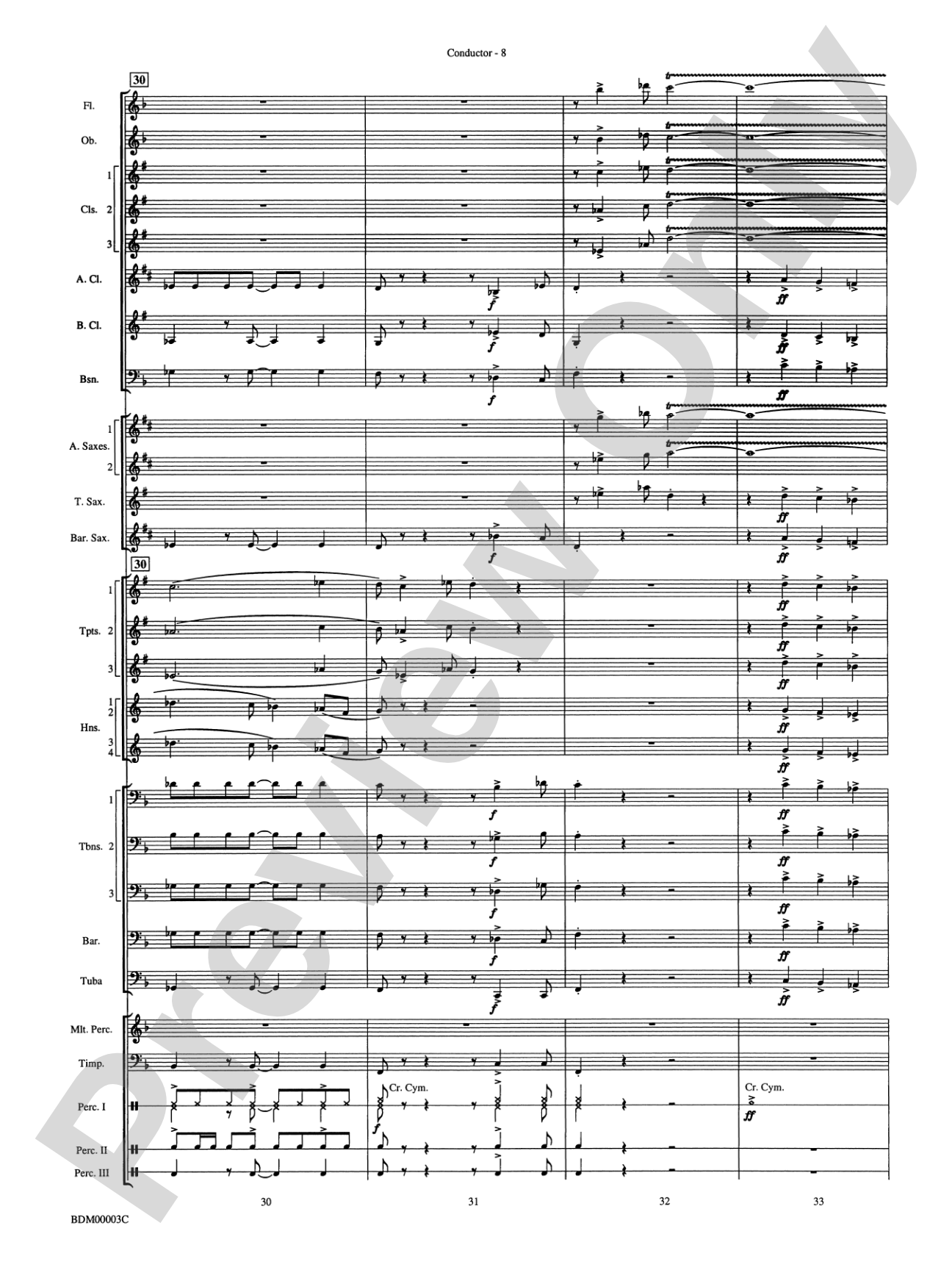 Overture de Argentina: Concert Band Conductor Score & Parts