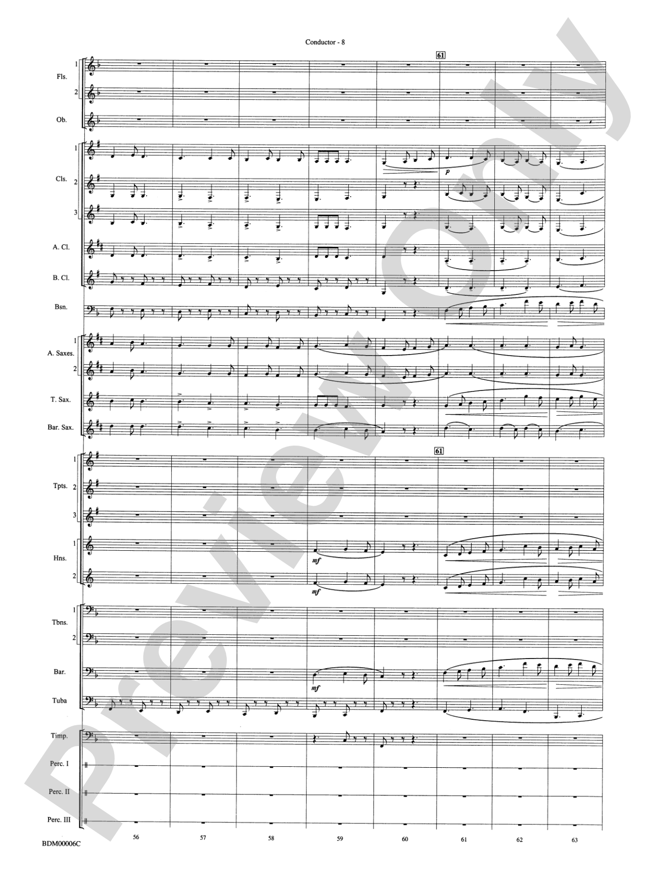 Children's March: Concert Band Conductor Score & Parts
