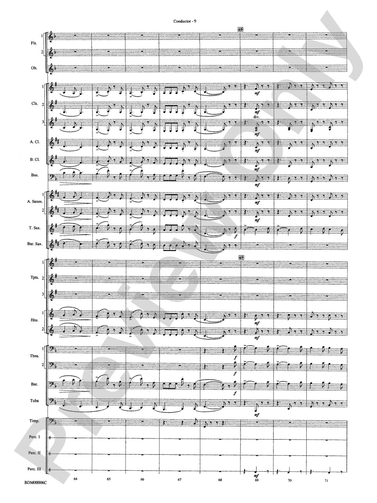 Children's March: Concert Band Conductor Score & Parts