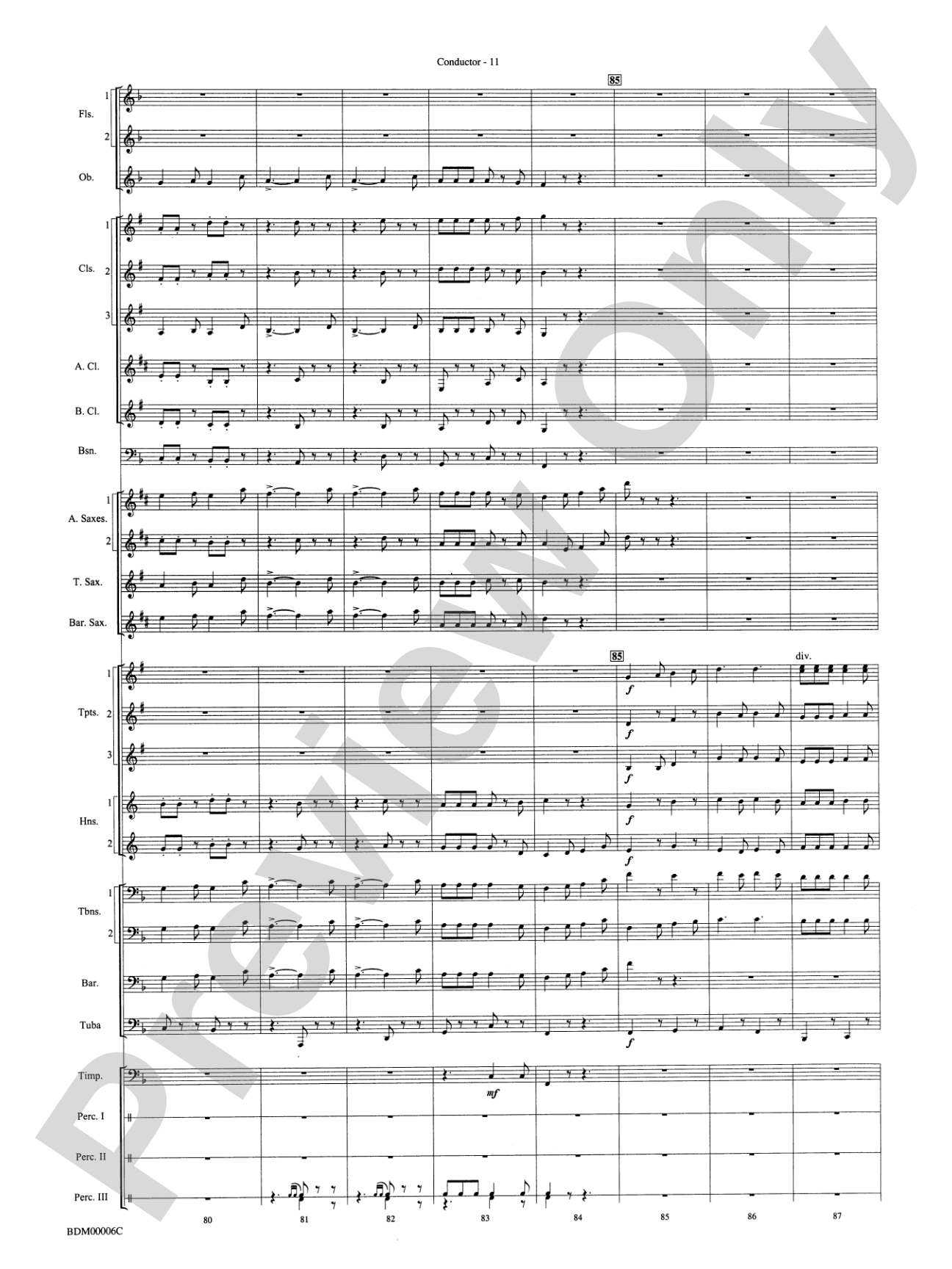 Children's March: Concert Band Conductor Score & Parts