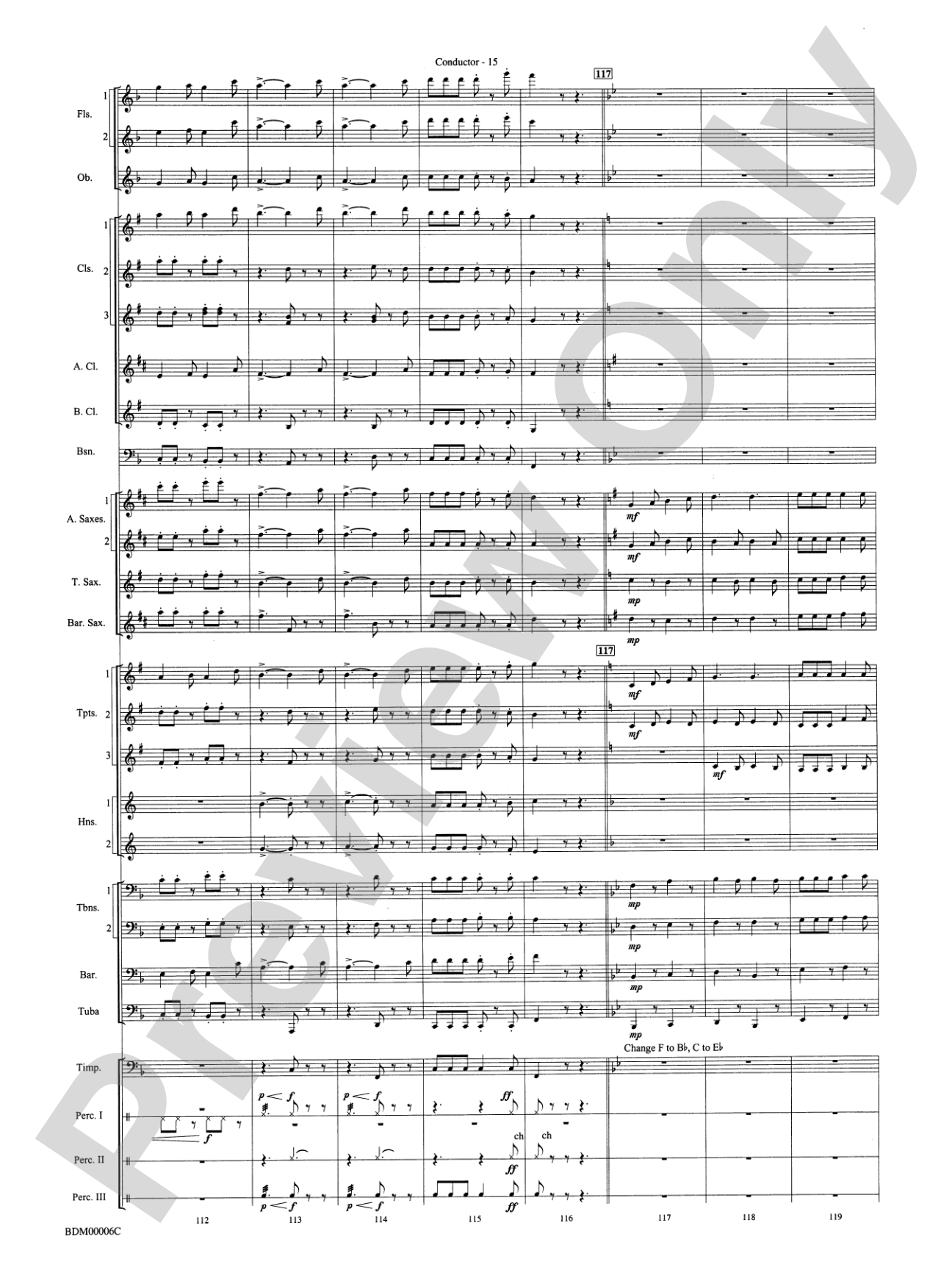 Children's March: Concert Band Conductor Score & Parts