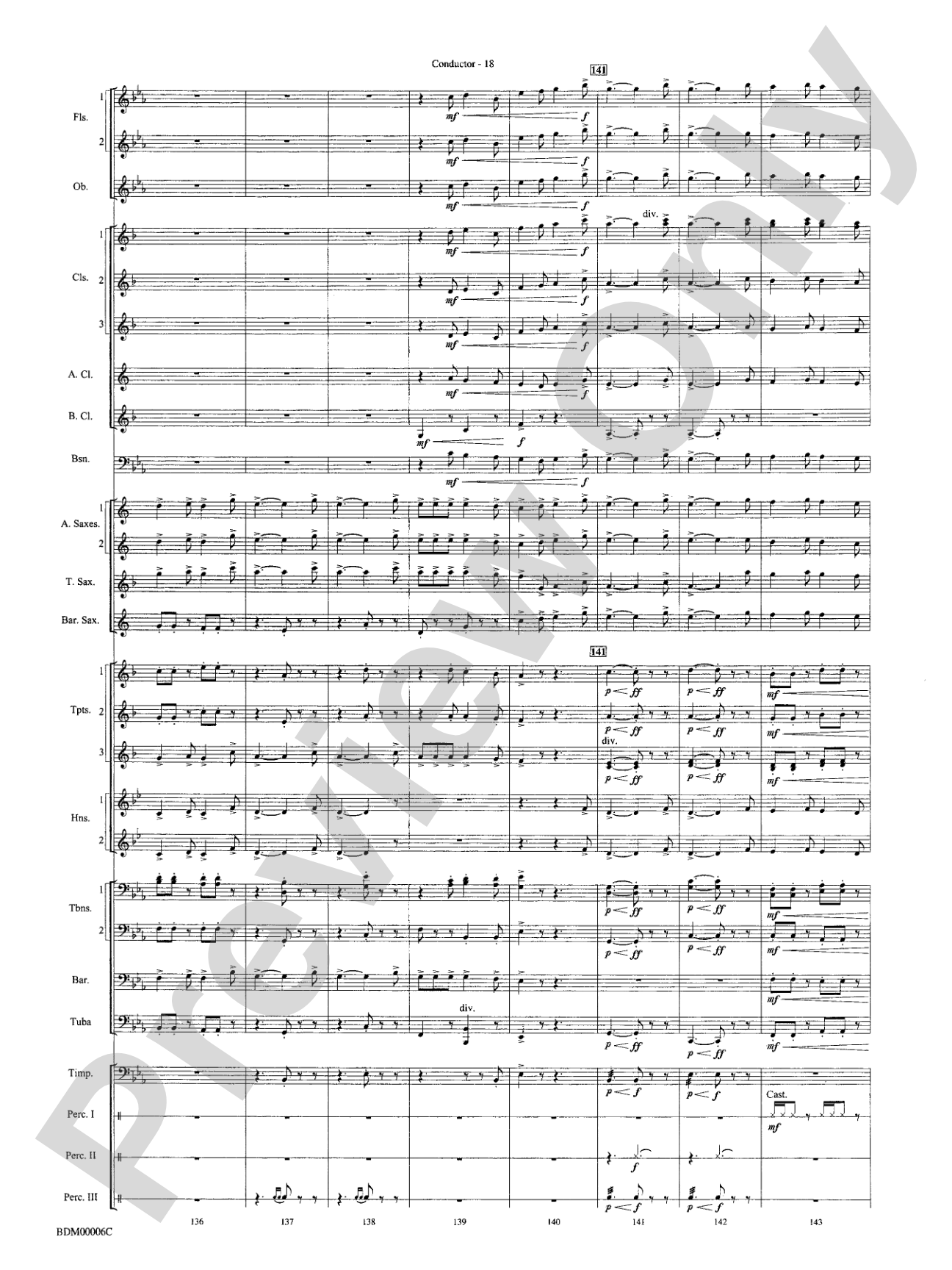 Children's March: Concert Band Conductor Score & Parts