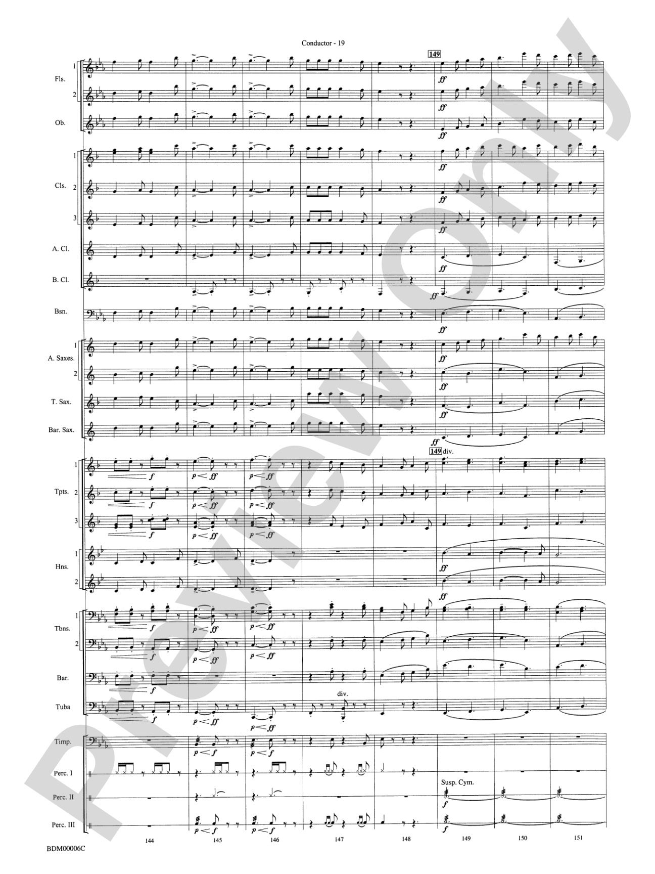 Children's March: Concert Band Conductor Score & Parts