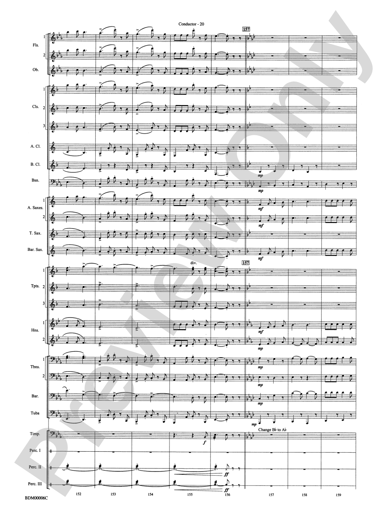 Children's March: Concert Band Conductor Score & Parts
