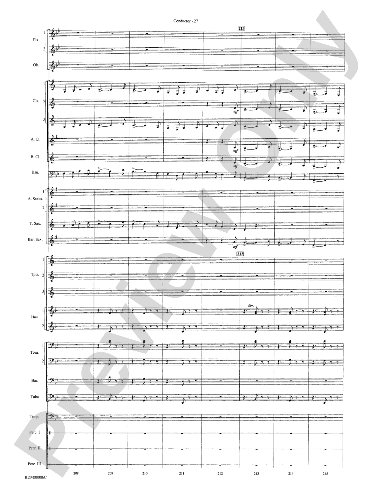 Children's March: Concert Band Conductor Score & Parts