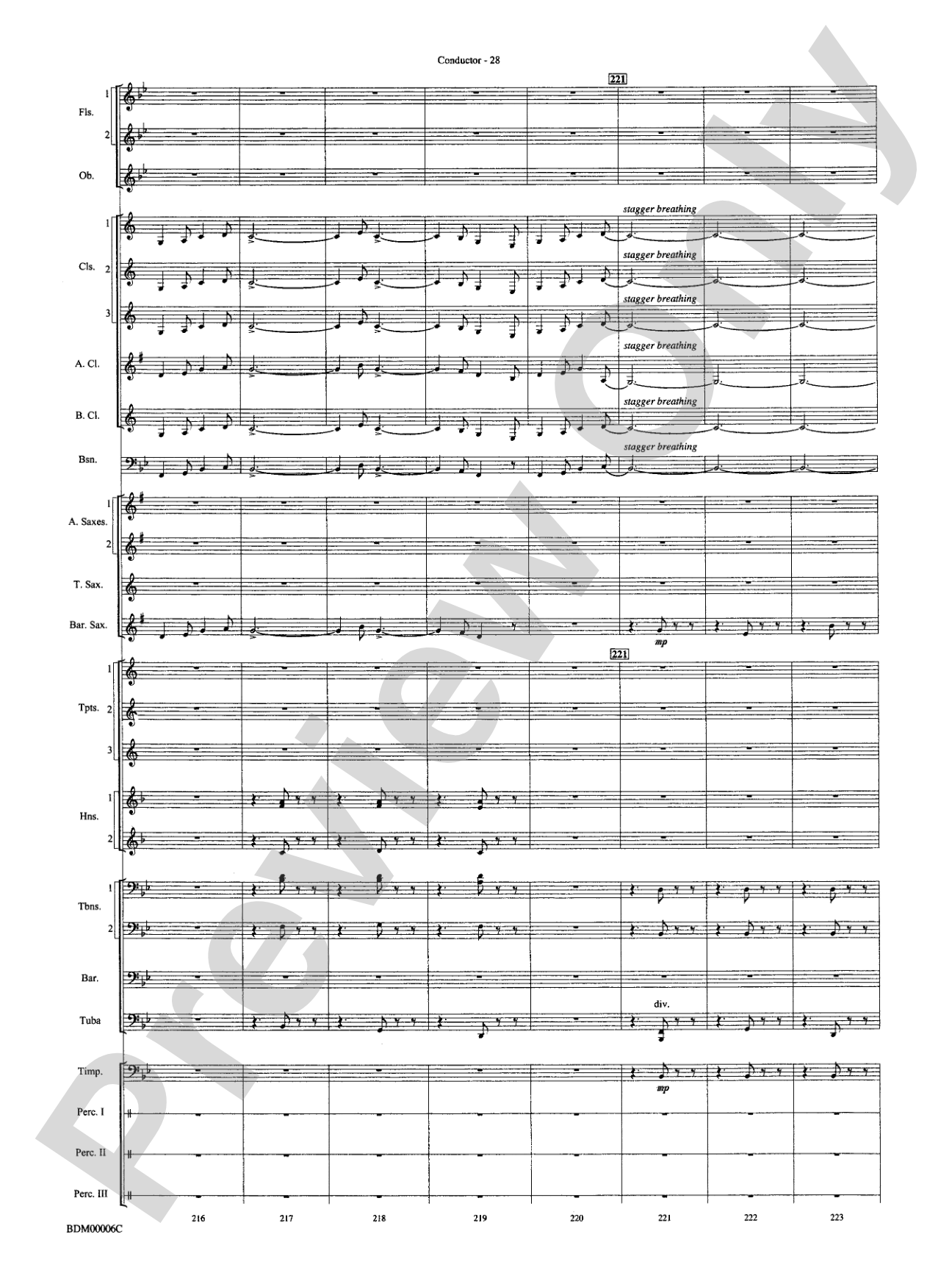 Children's March: Concert Band Conductor Score & Parts