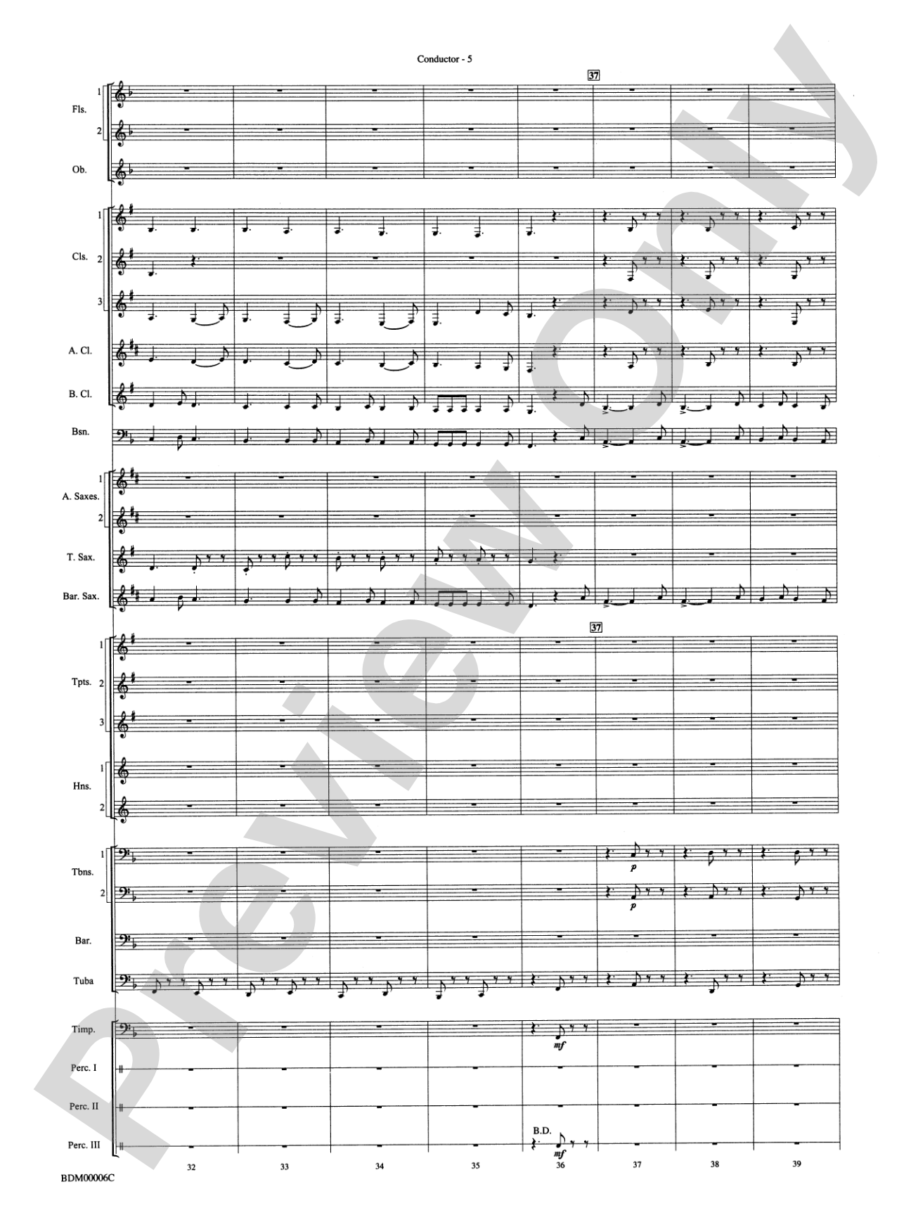 Children's March: Concert Band Conductor Score & Parts