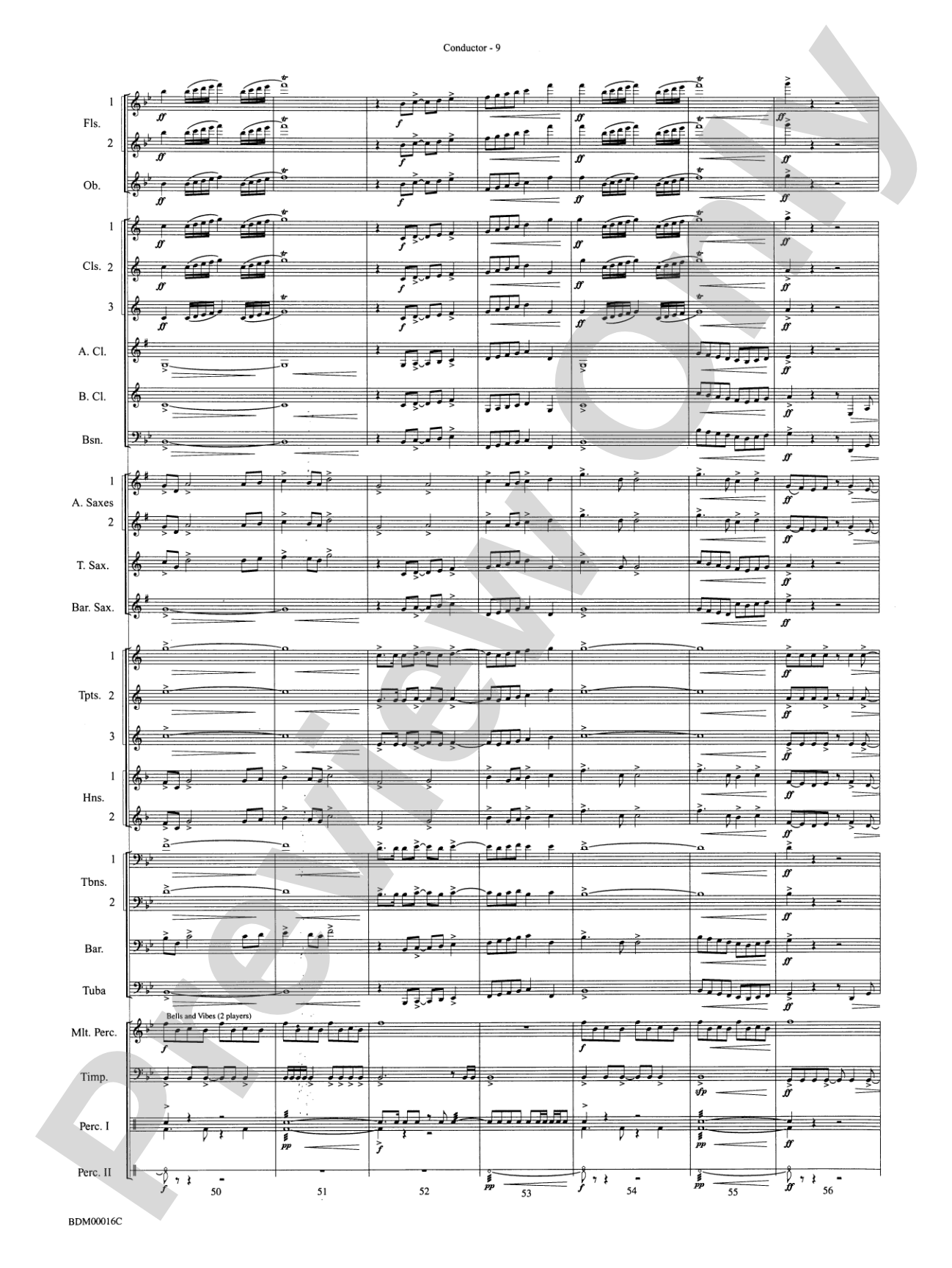 To Challenge the Sky and Heavens Above: Concert Band Conductor Score & Parts