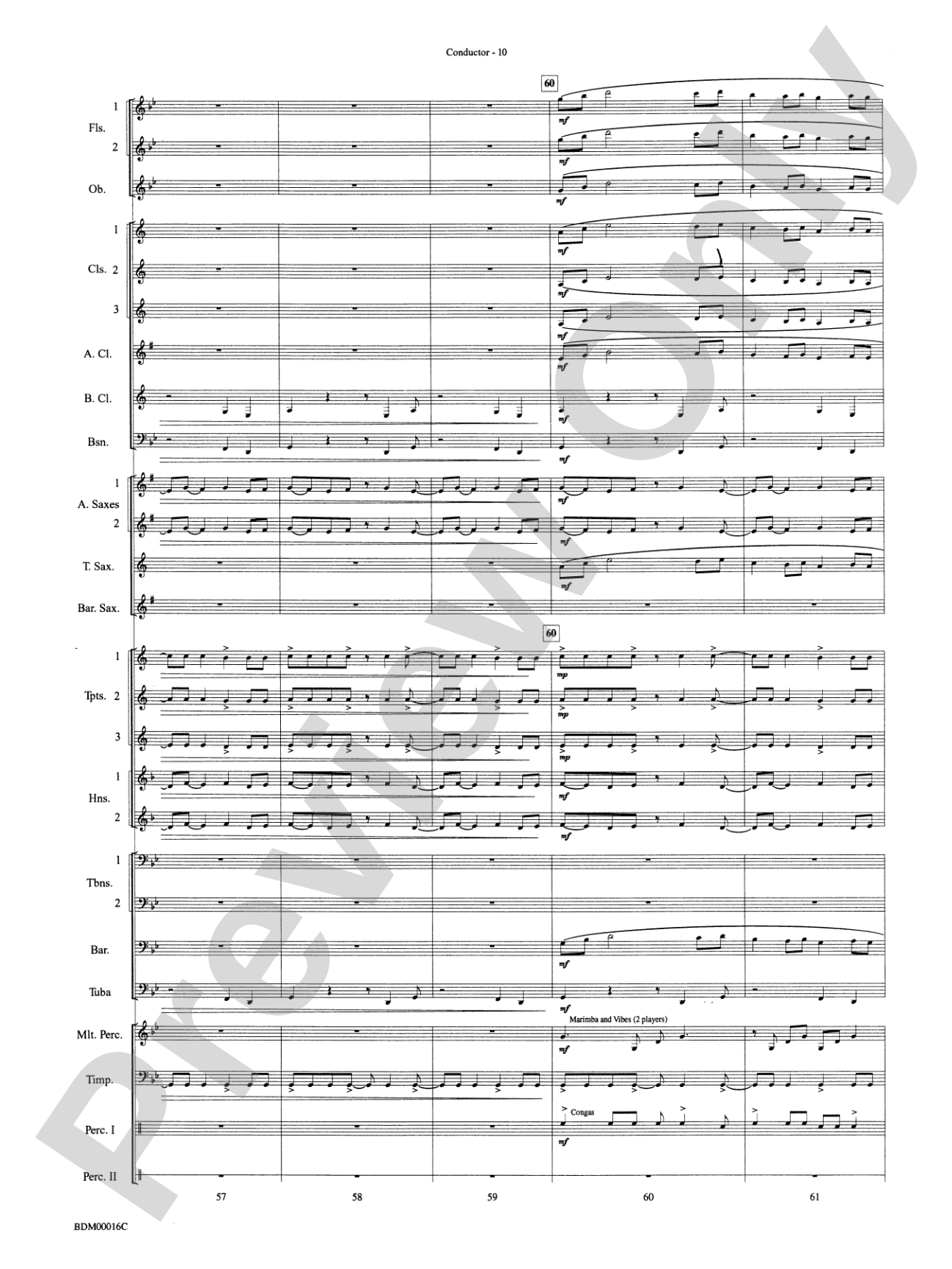 To Challenge the Sky and Heavens Above: Concert Band Conductor Score & Parts