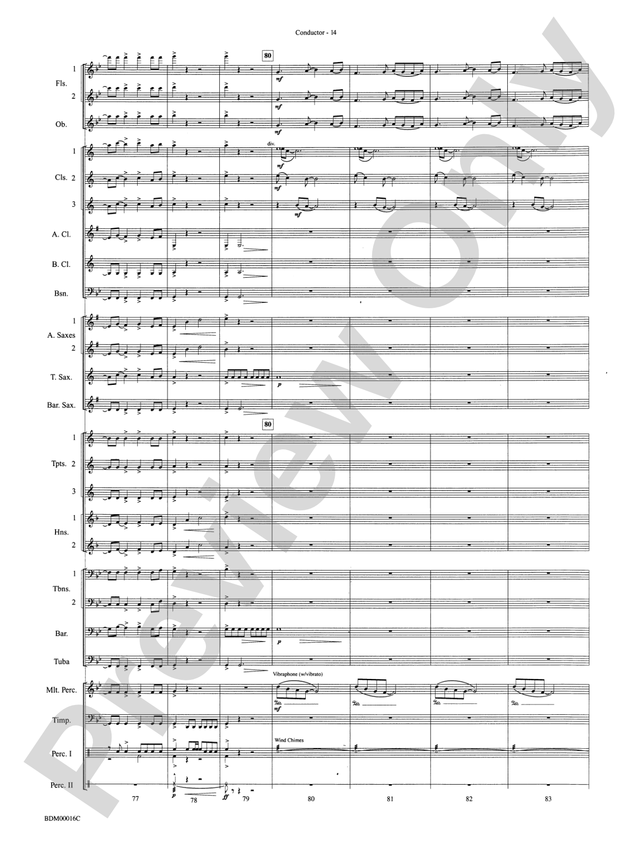 To Challenge the Sky and Heavens Above: Concert Band Conductor Score & Parts