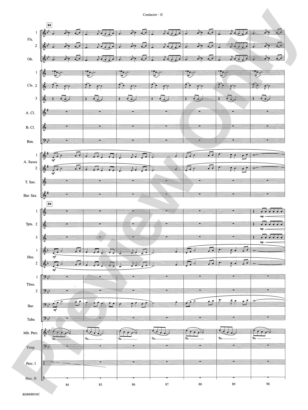 To Challenge the Sky and Heavens Above: Concert Band Conductor Score & Parts