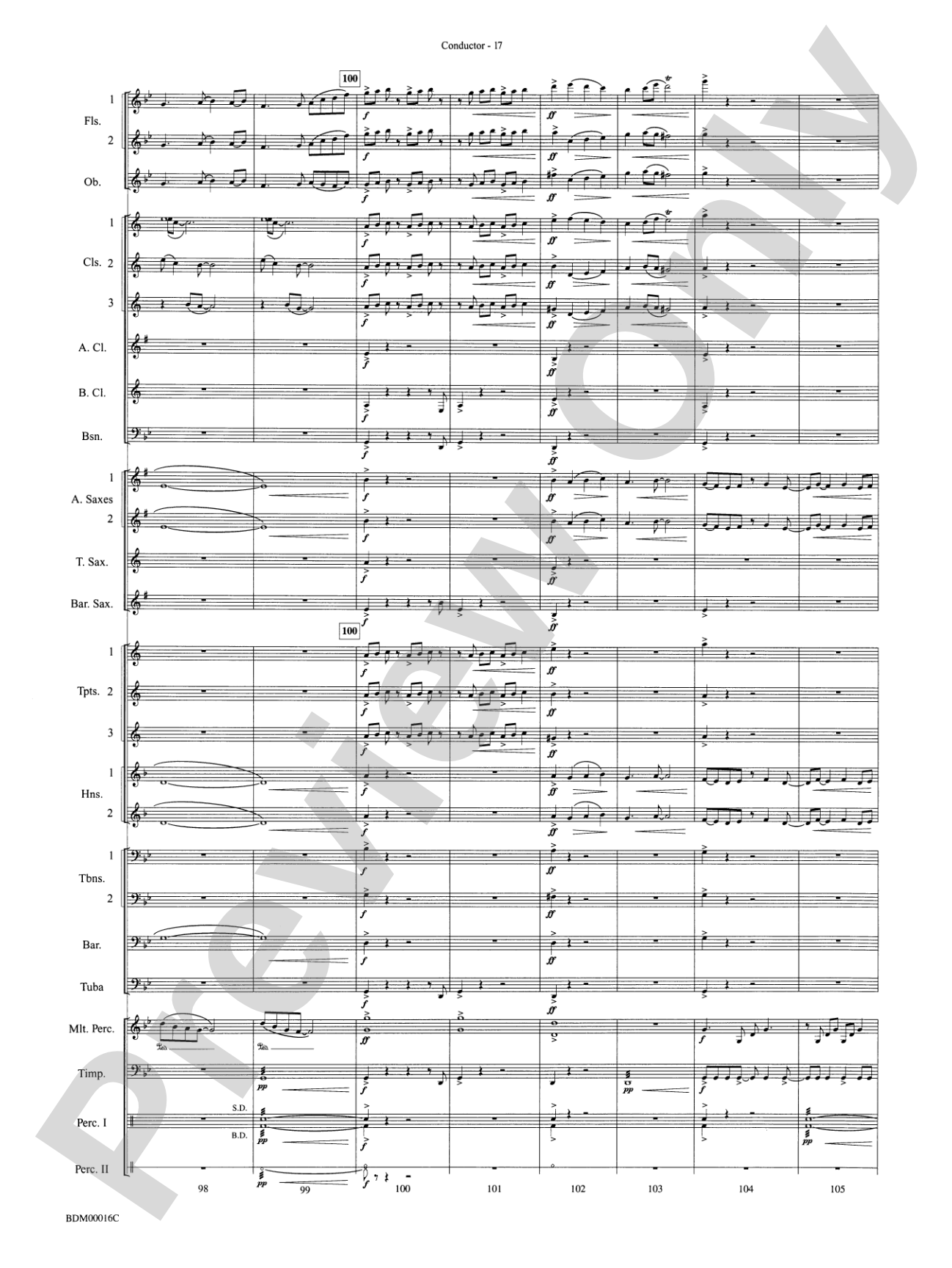 To Challenge the Sky and Heavens Above: Concert Band Conductor Score & Parts