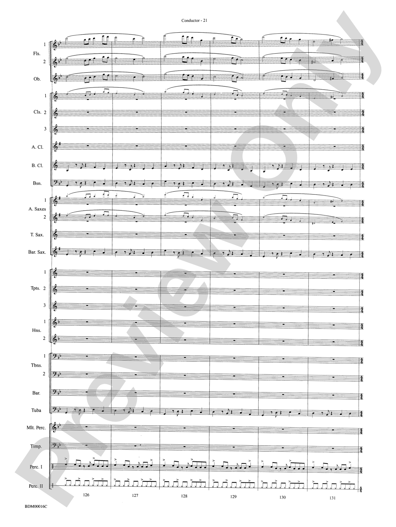 To Challenge the Sky and Heavens Above: Concert Band Conductor Score & Parts