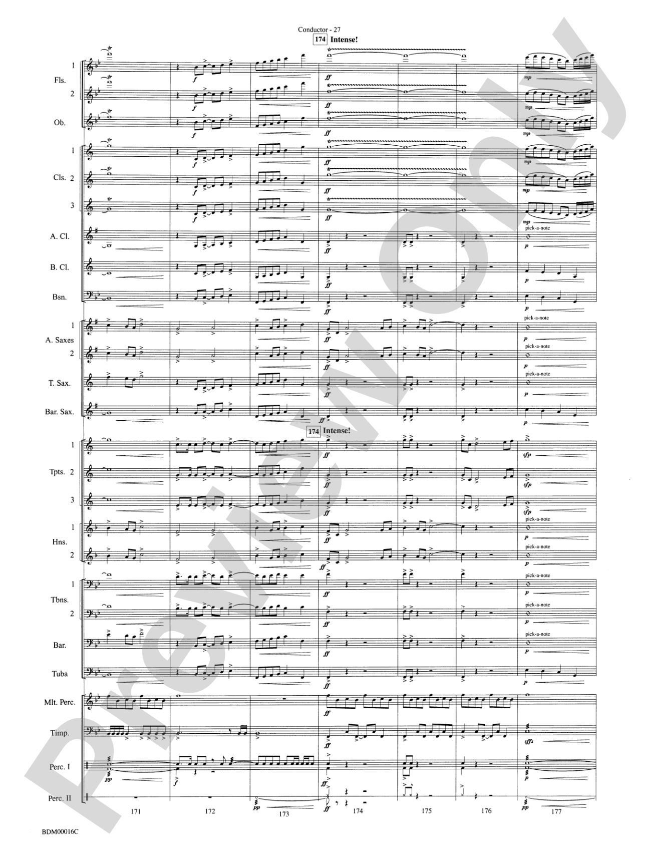 To Challenge the Sky and Heavens Above: Concert Band Conductor Score & Parts