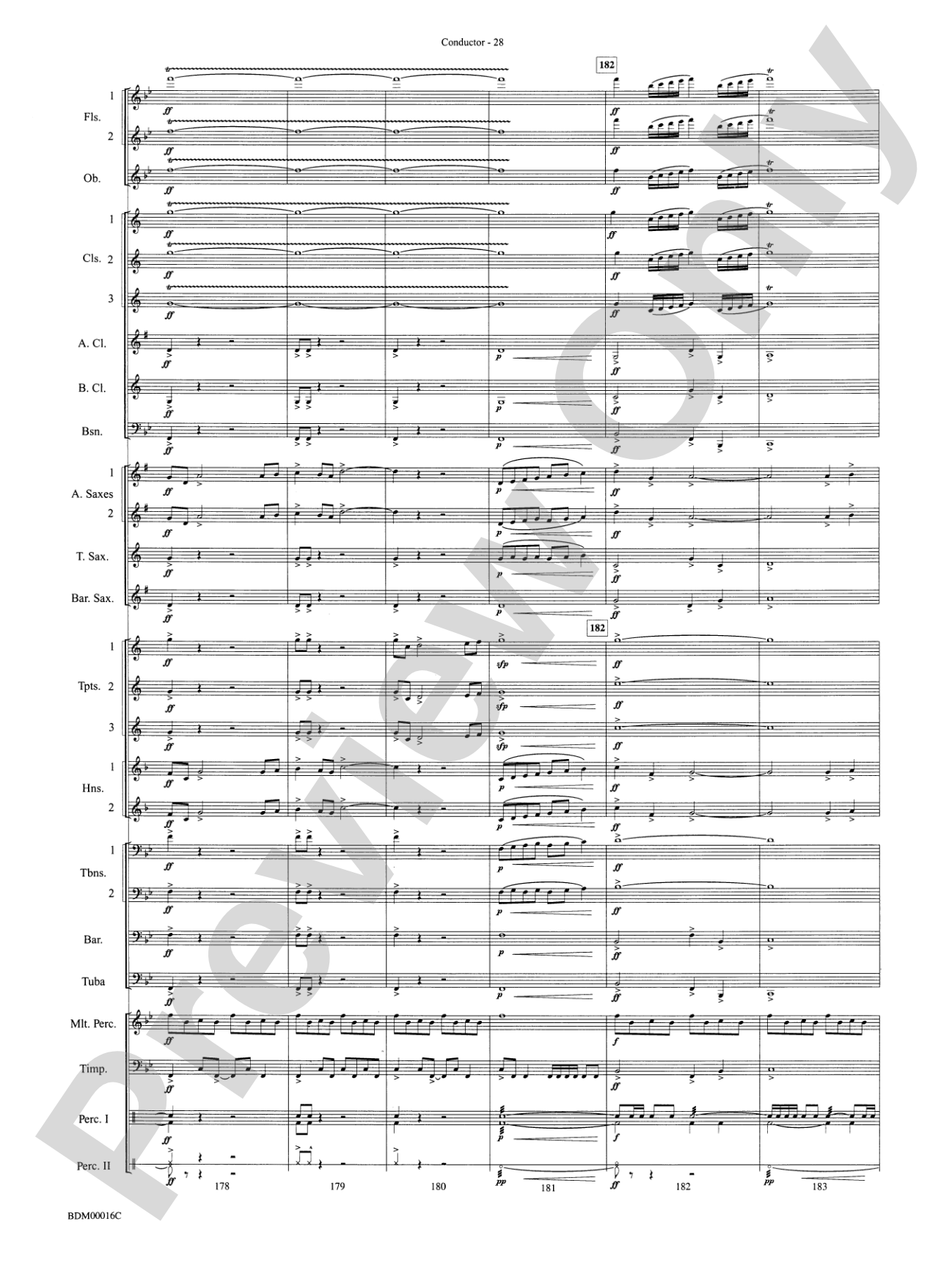 To Challenge the Sky and Heavens Above: Concert Band Conductor Score & Parts
