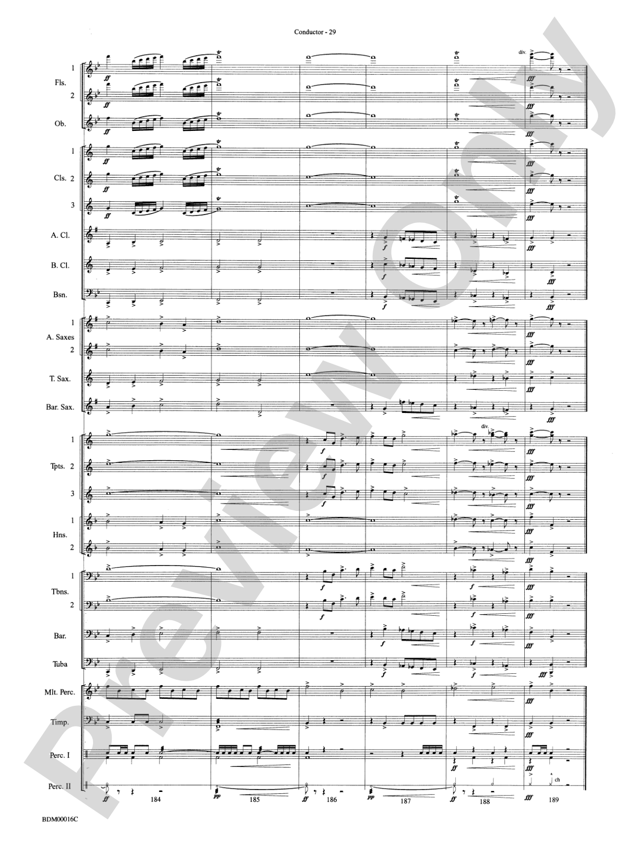 To Challenge the Sky and Heavens Above: Concert Band Conductor Score & Parts