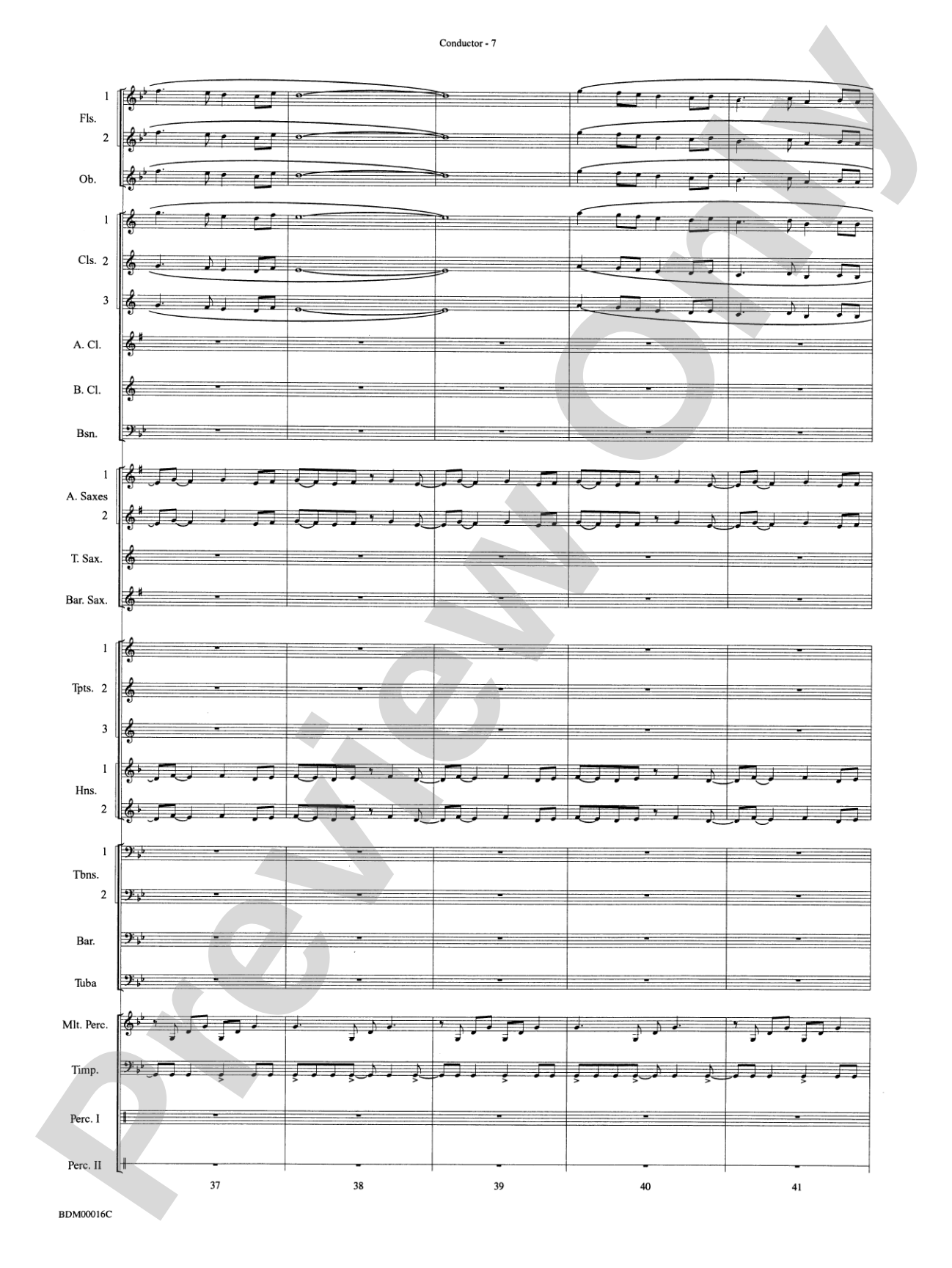 To Challenge the Sky and Heavens Above: Concert Band Conductor Score & Parts
