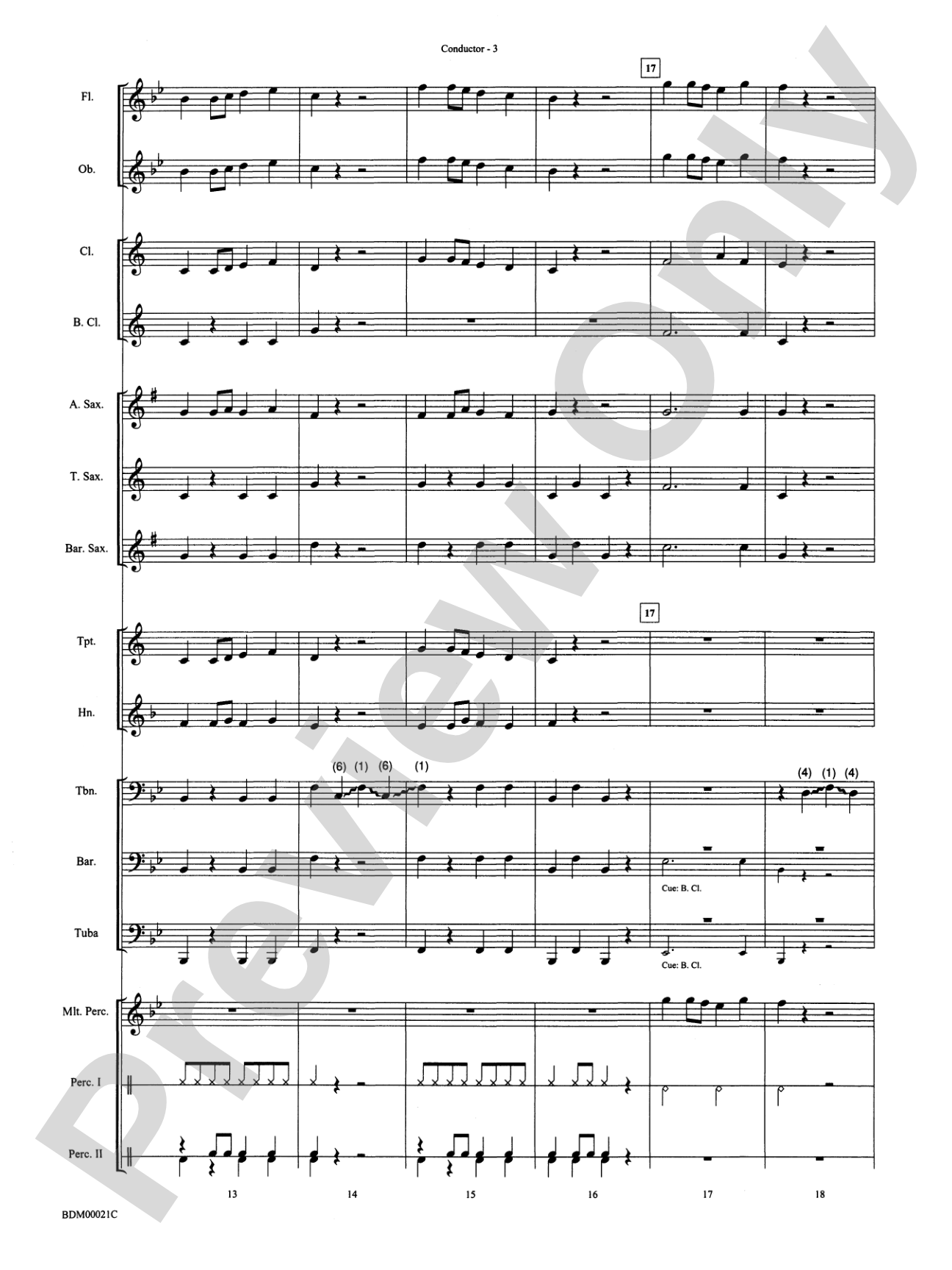 Slip and Slide: Concert Band Conductor Score & Parts