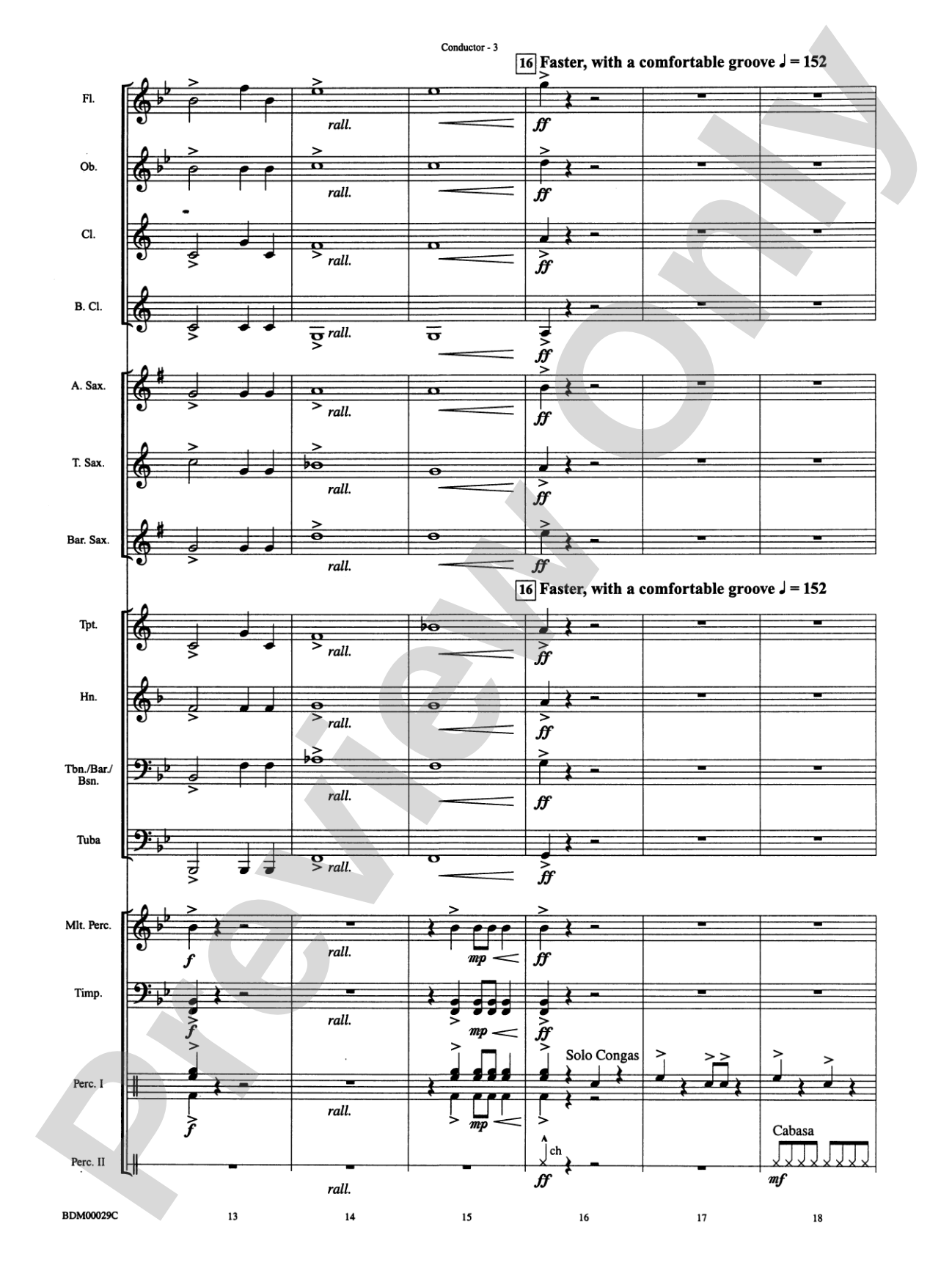 Serengeti Dreams: Concert Band Conductor Score & Parts