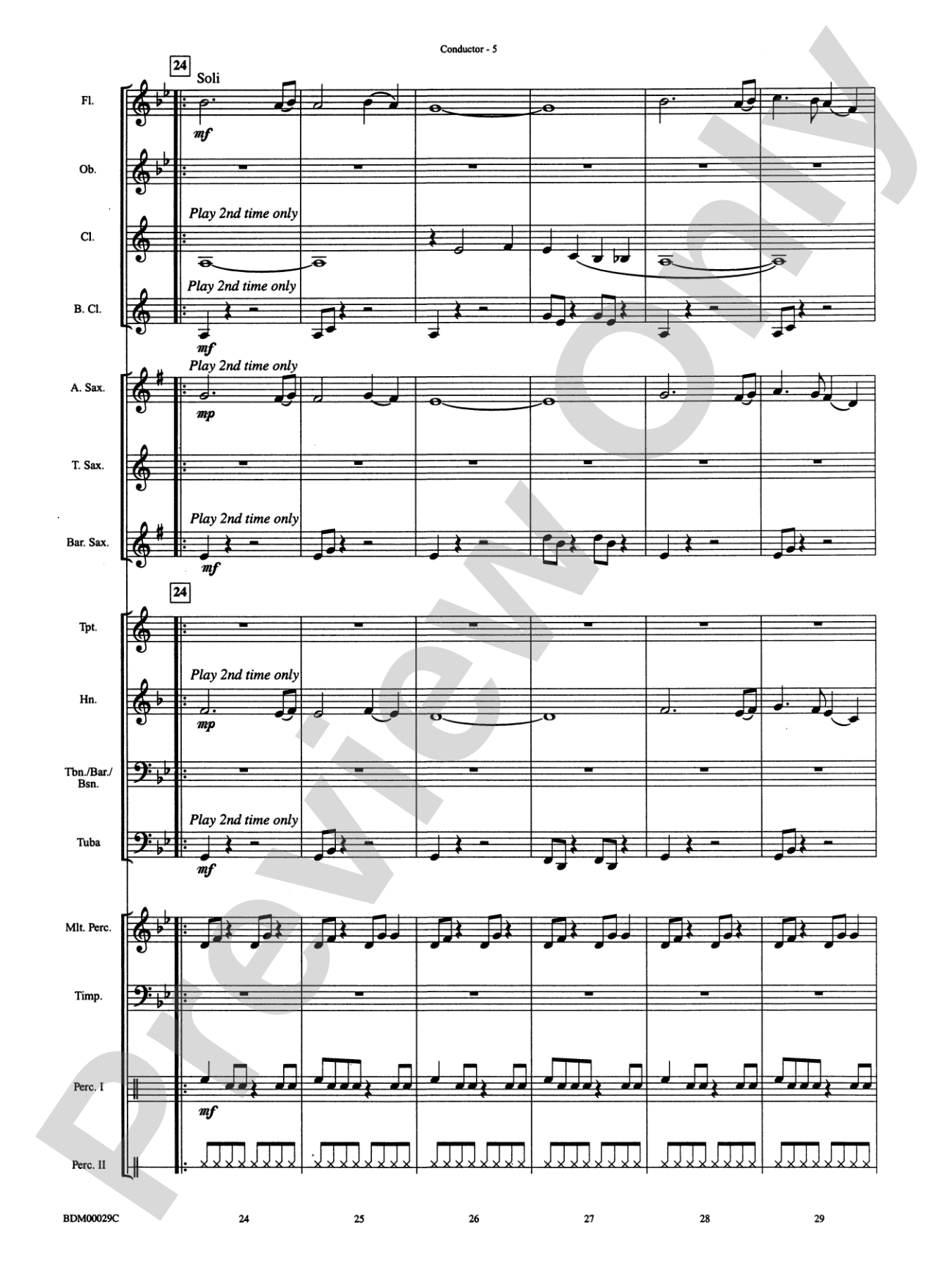 Serengeti Dreams: Concert Band Conductor Score & Parts