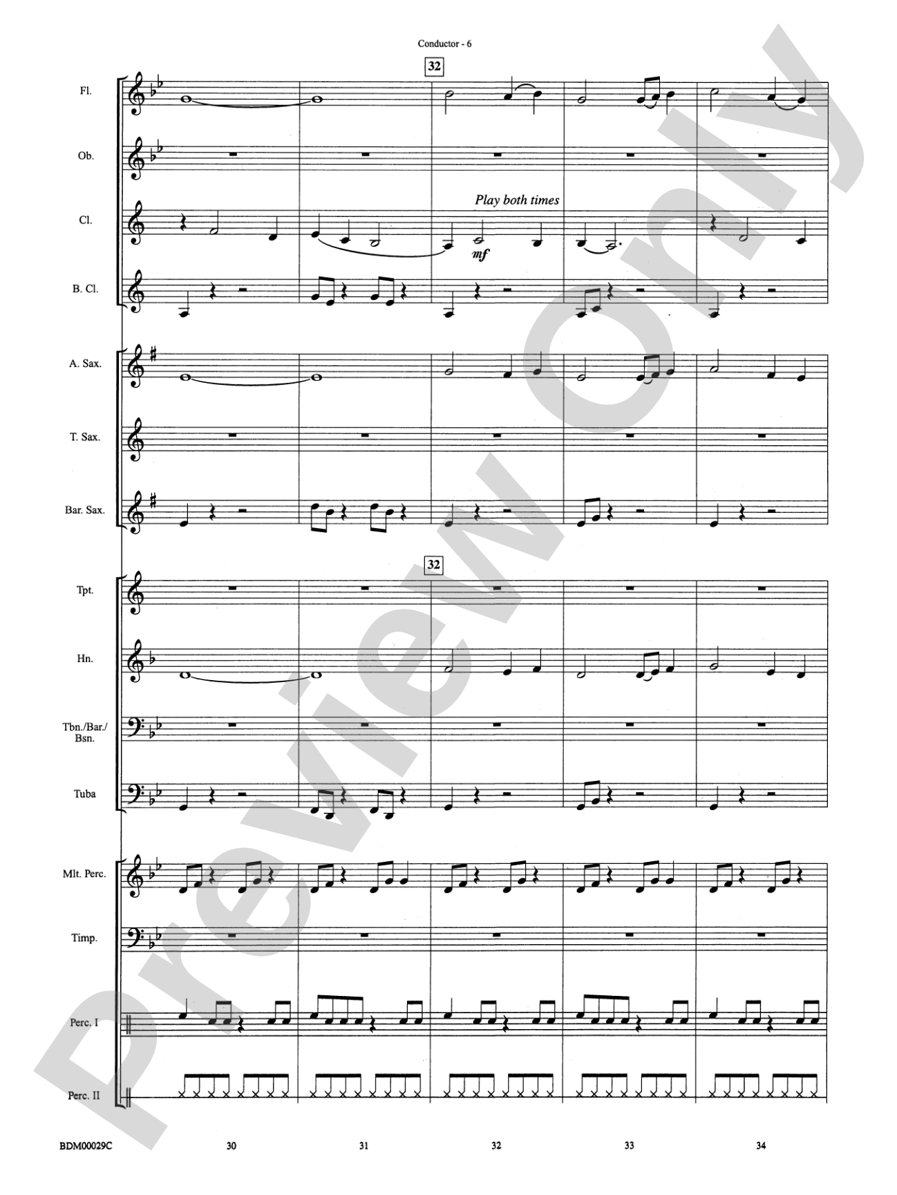 Serengeti Dreams: Concert Band Conductor Score & Parts