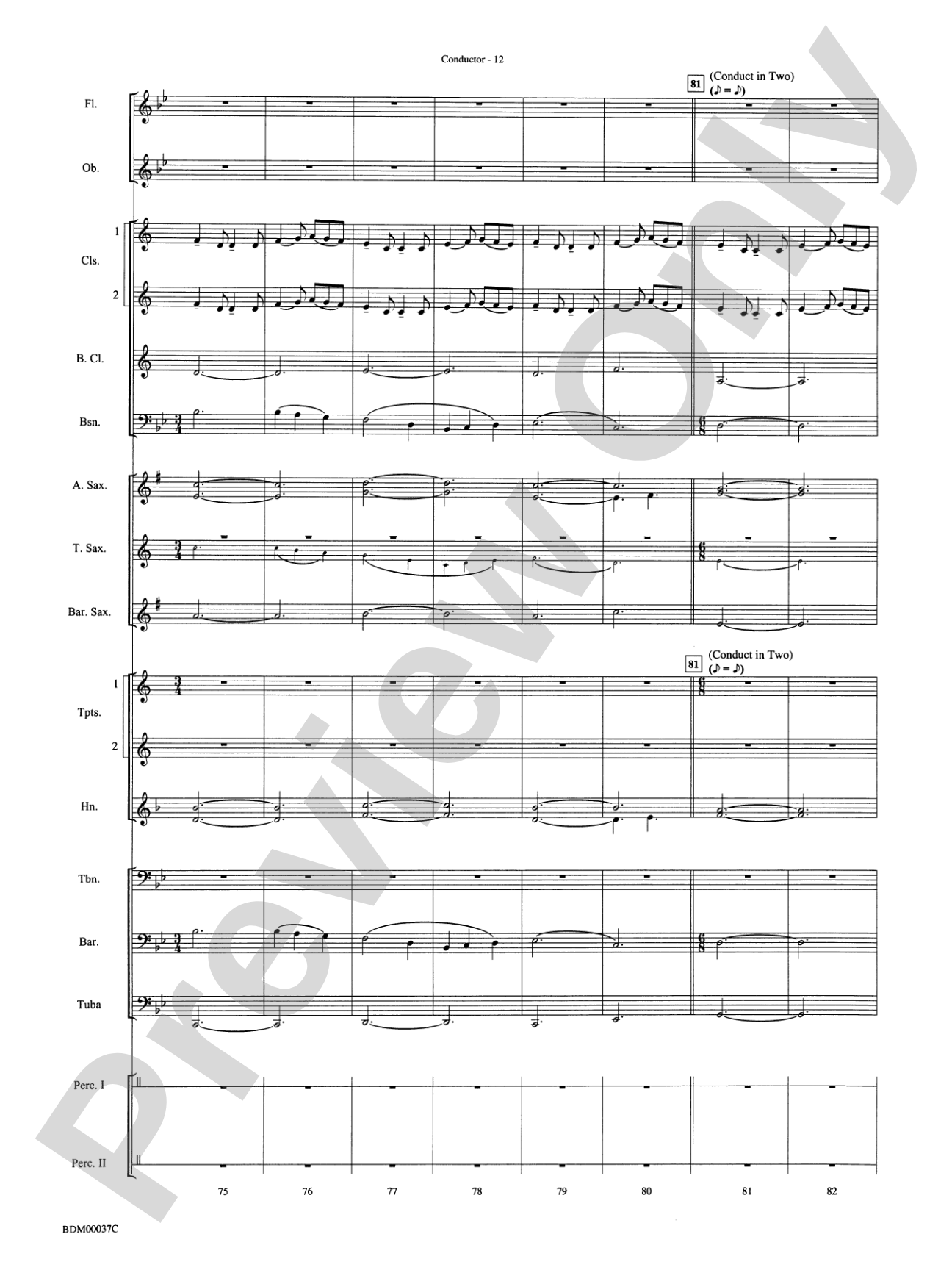 Fantasia on the "Dargason": Concert Band Conductor Score & Parts