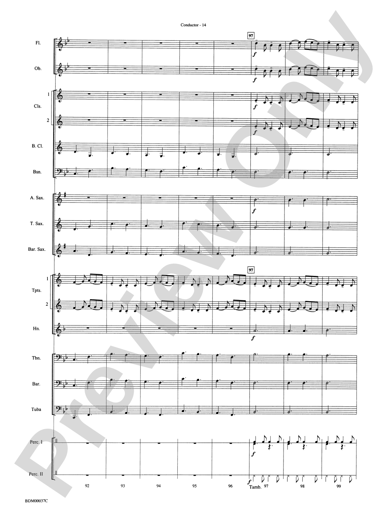 Fantasia on the "Dargason": Concert Band Conductor Score & Parts