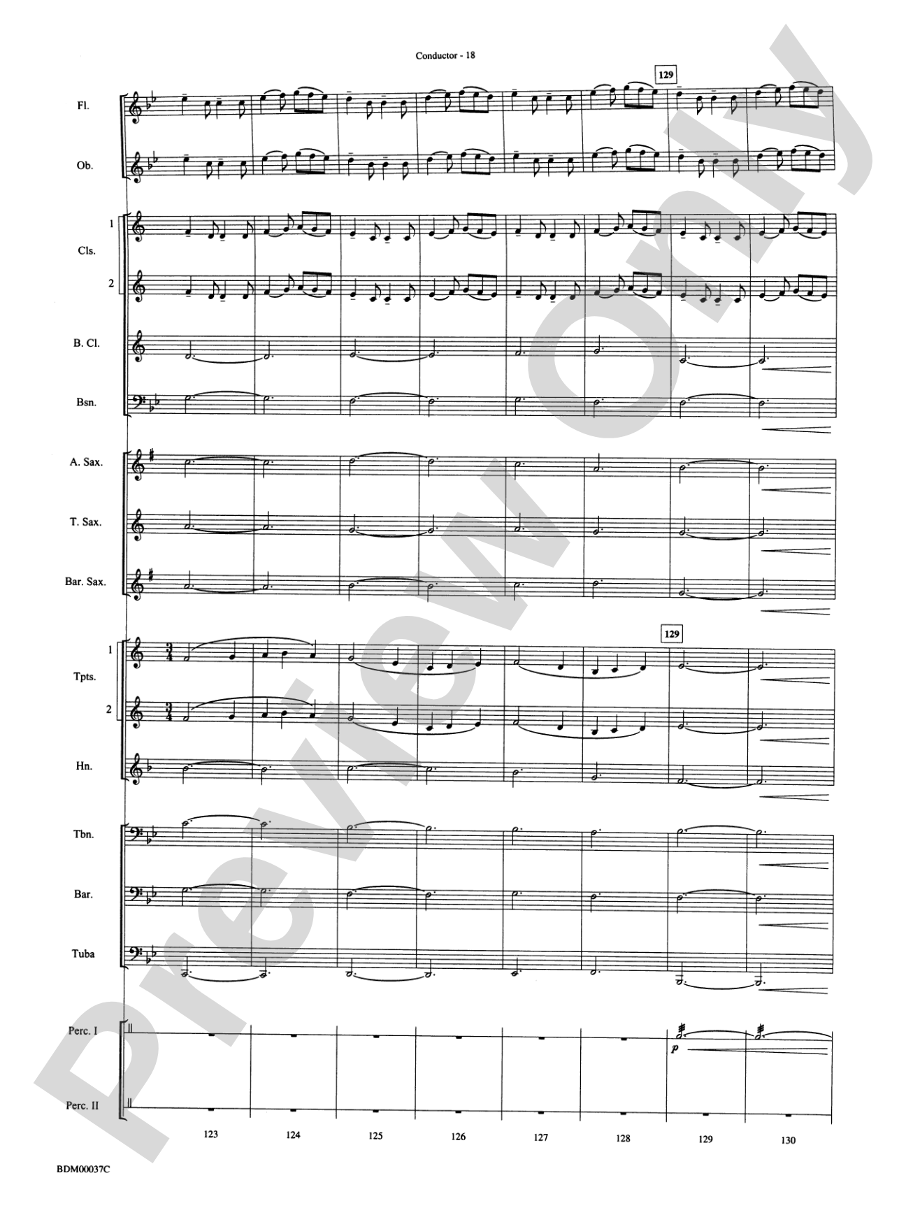 Fantasia on the "Dargason": Concert Band Conductor Score & Parts