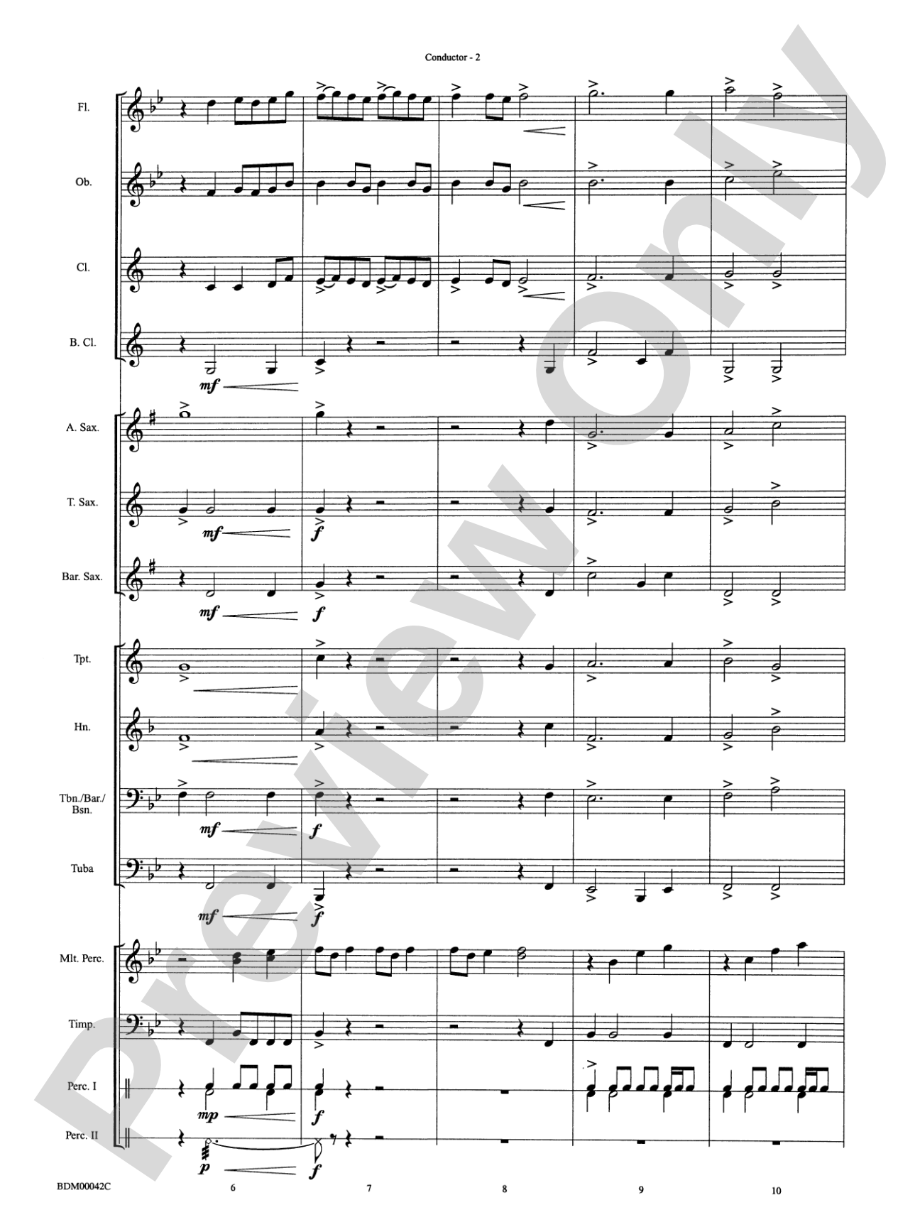 Let Heaven and Nature Sing!: Concert Band Conductor Score & Parts