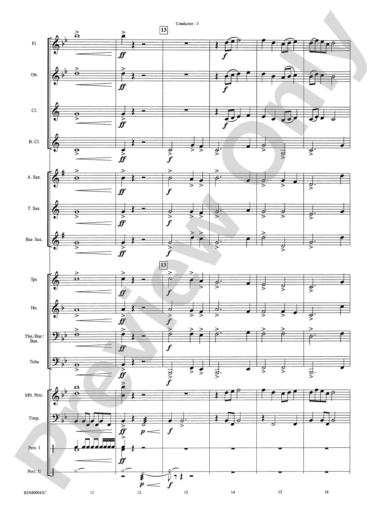 Let Heaven and Nature Sing!: Concert Band Conductor Score & Parts