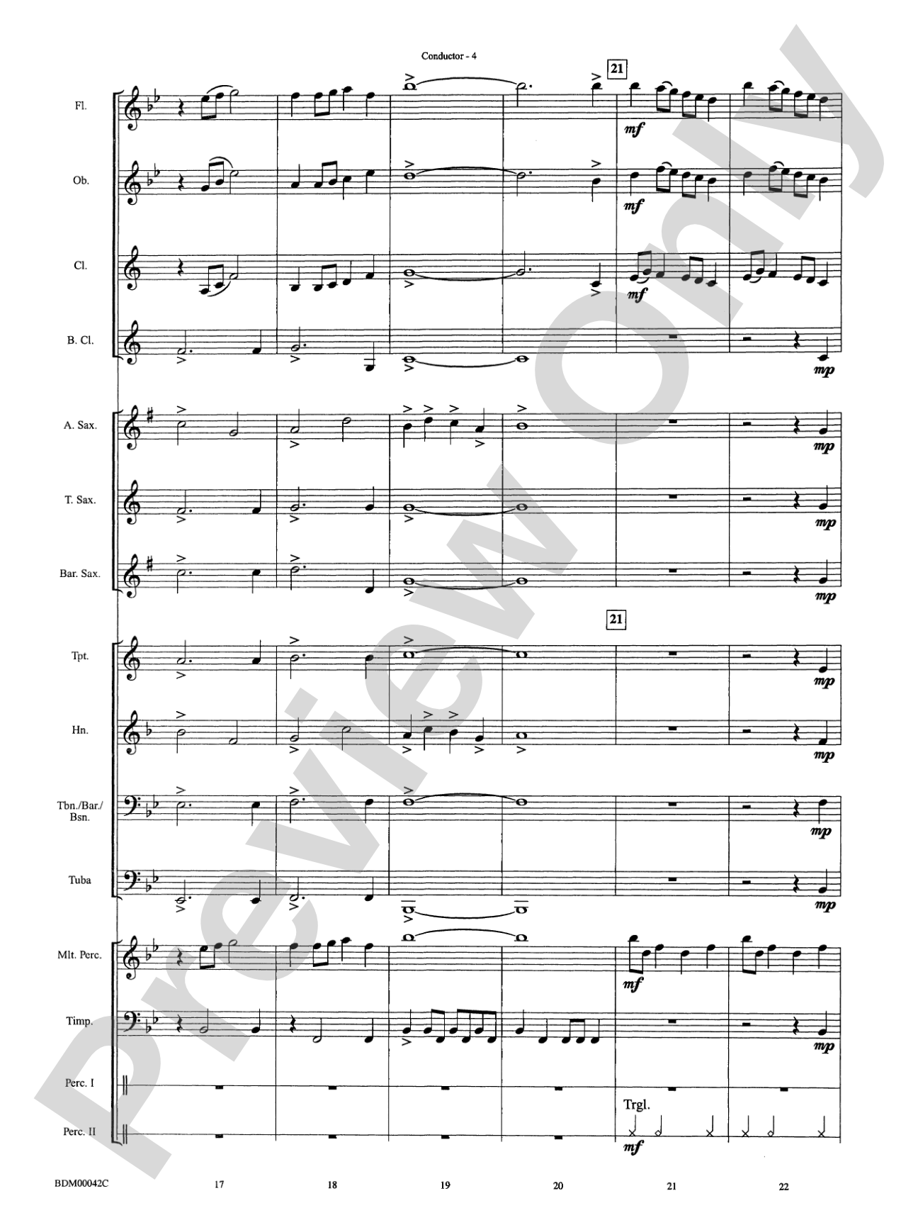 Let Heaven and Nature Sing!: Concert Band Conductor Score & Parts
