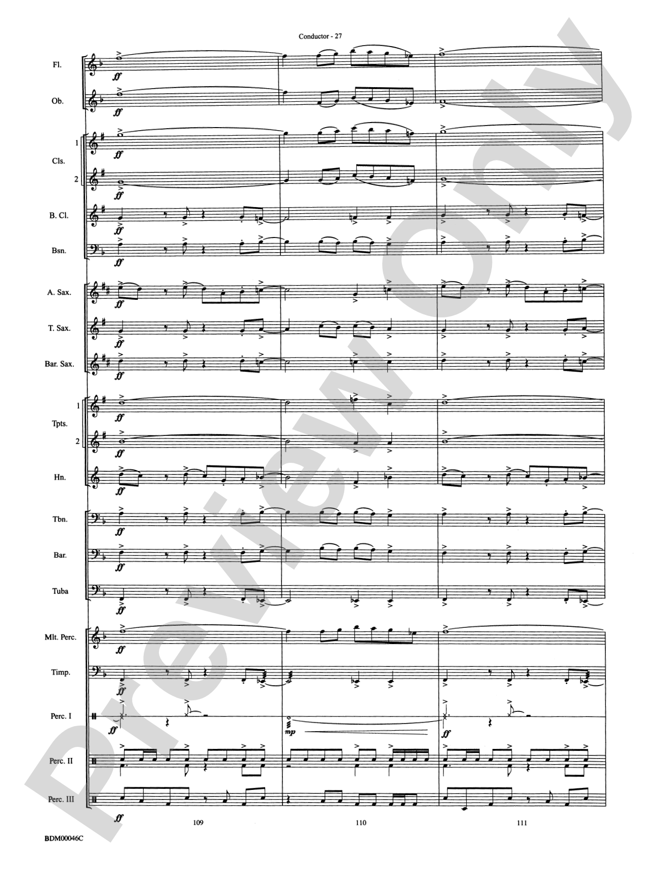 To Forge the New Frontier: Score