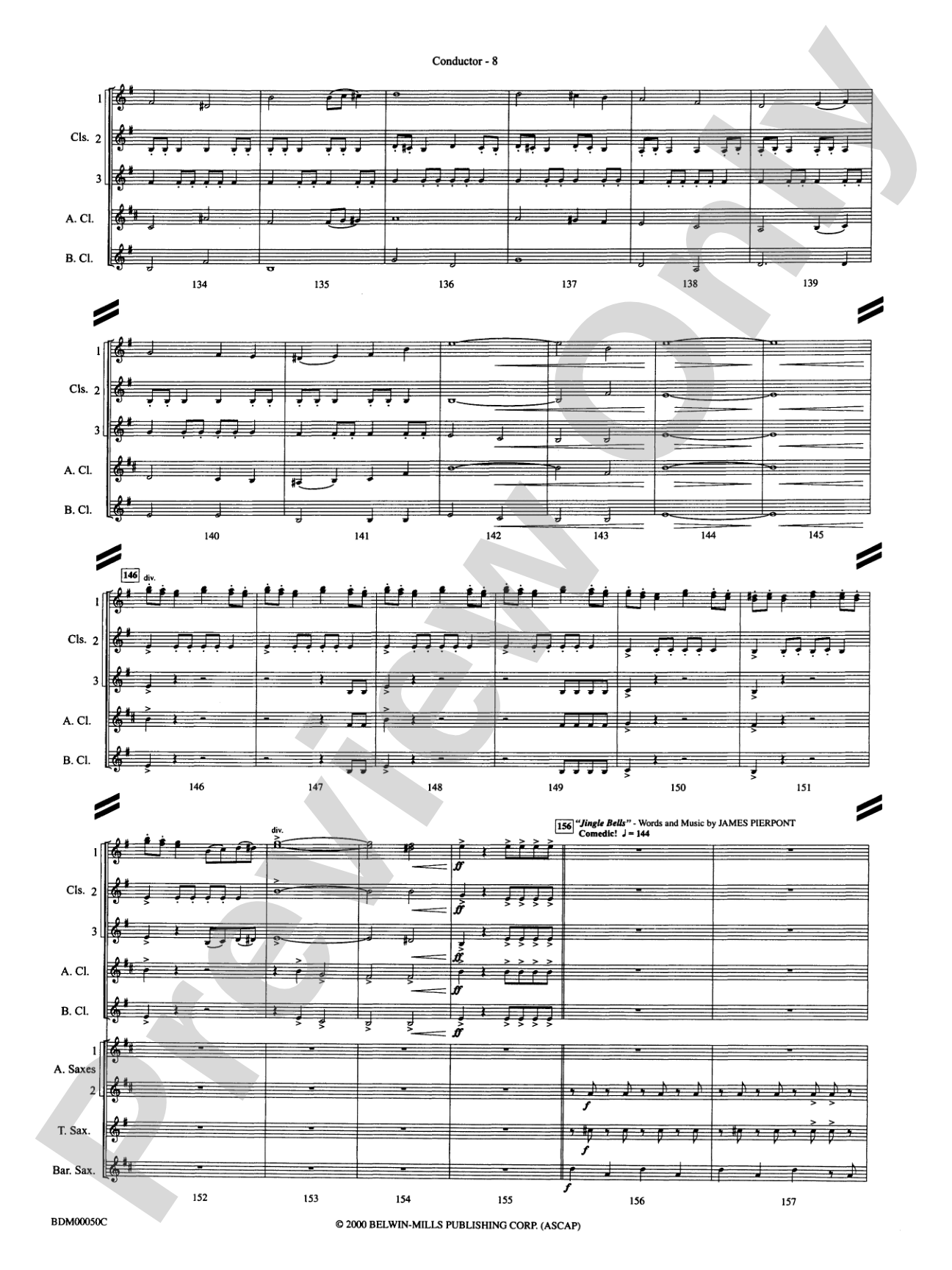 Christmas in the Round: Concert Band Conductor Score & Parts