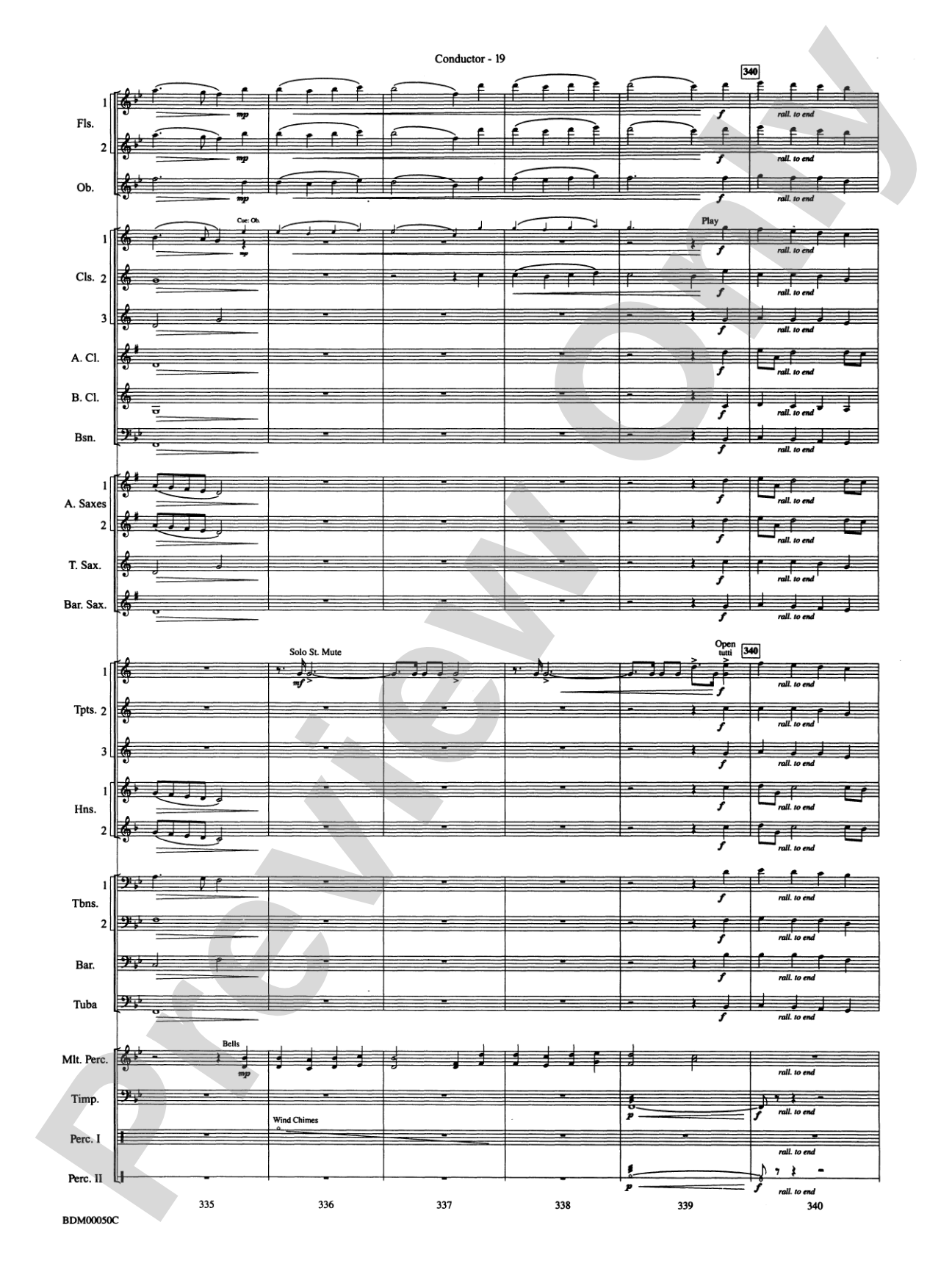 Christmas in the Round: Concert Band Conductor Score & Parts