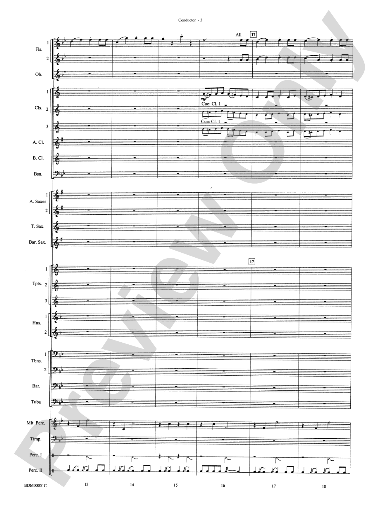 Parade of the Wooden Soldiers: Concert Band Conductor Score & Parts