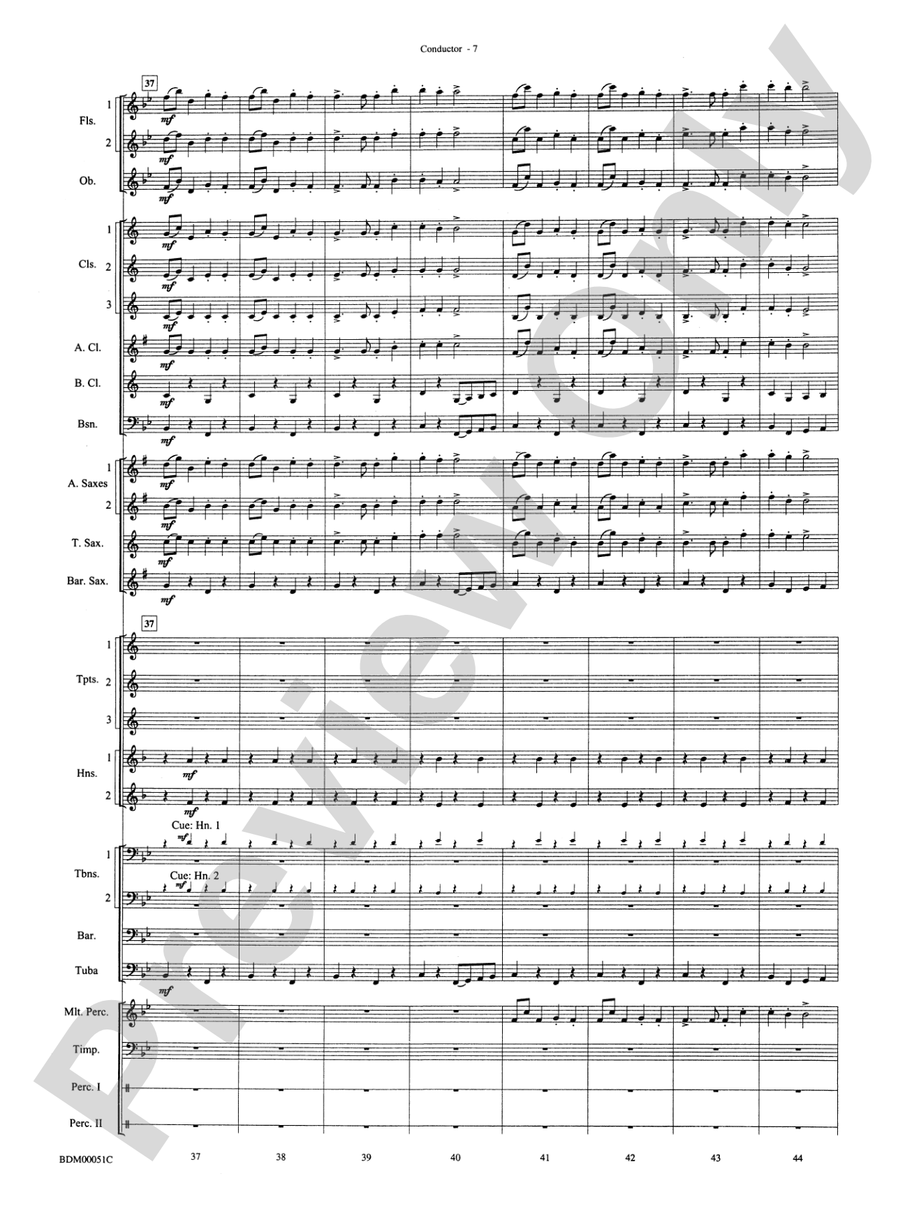 Parade of the Wooden Soldiers: Concert Band Conductor Score & Parts
