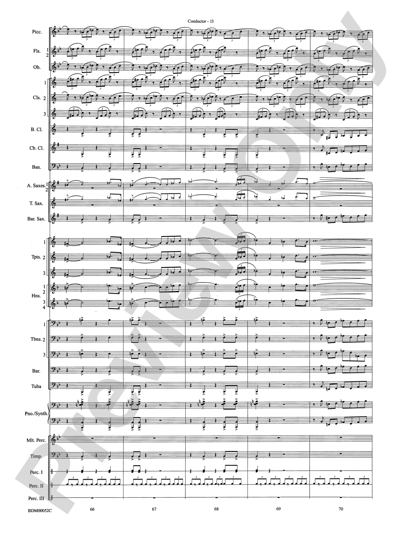 The Iliad (from The Odyssey (Symphony No. 2)): Concert Band Conductor Score & Parts