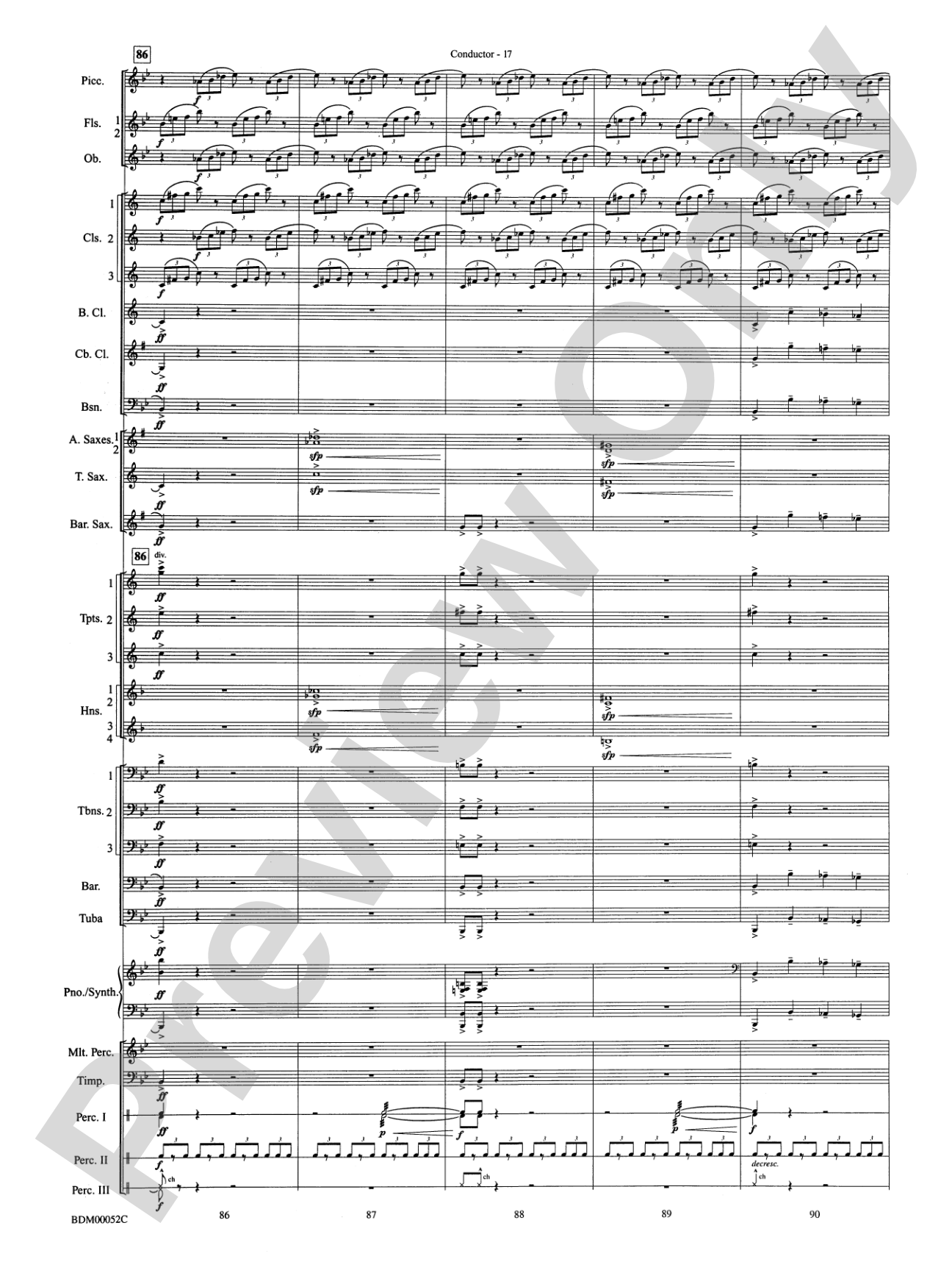The Iliad (from The Odyssey (Symphony No. 2)): Concert Band Conductor Score & Parts
