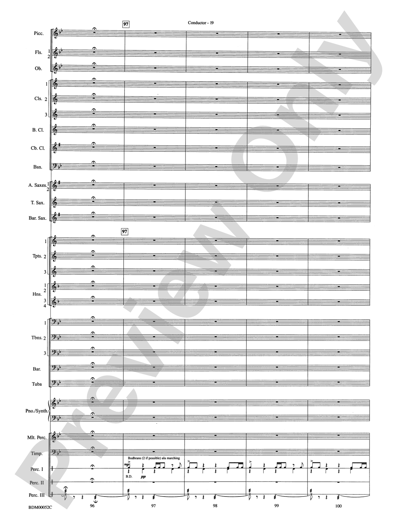 The Iliad (from The Odyssey (Symphony No. 2)): Concert Band Conductor Score & Parts