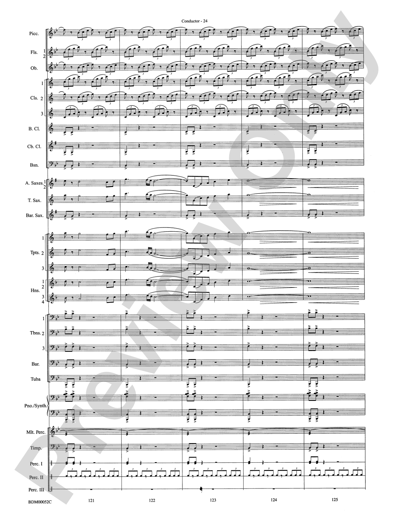 The Iliad (from The Odyssey (Symphony No. 2)): Concert Band Conductor Score & Parts