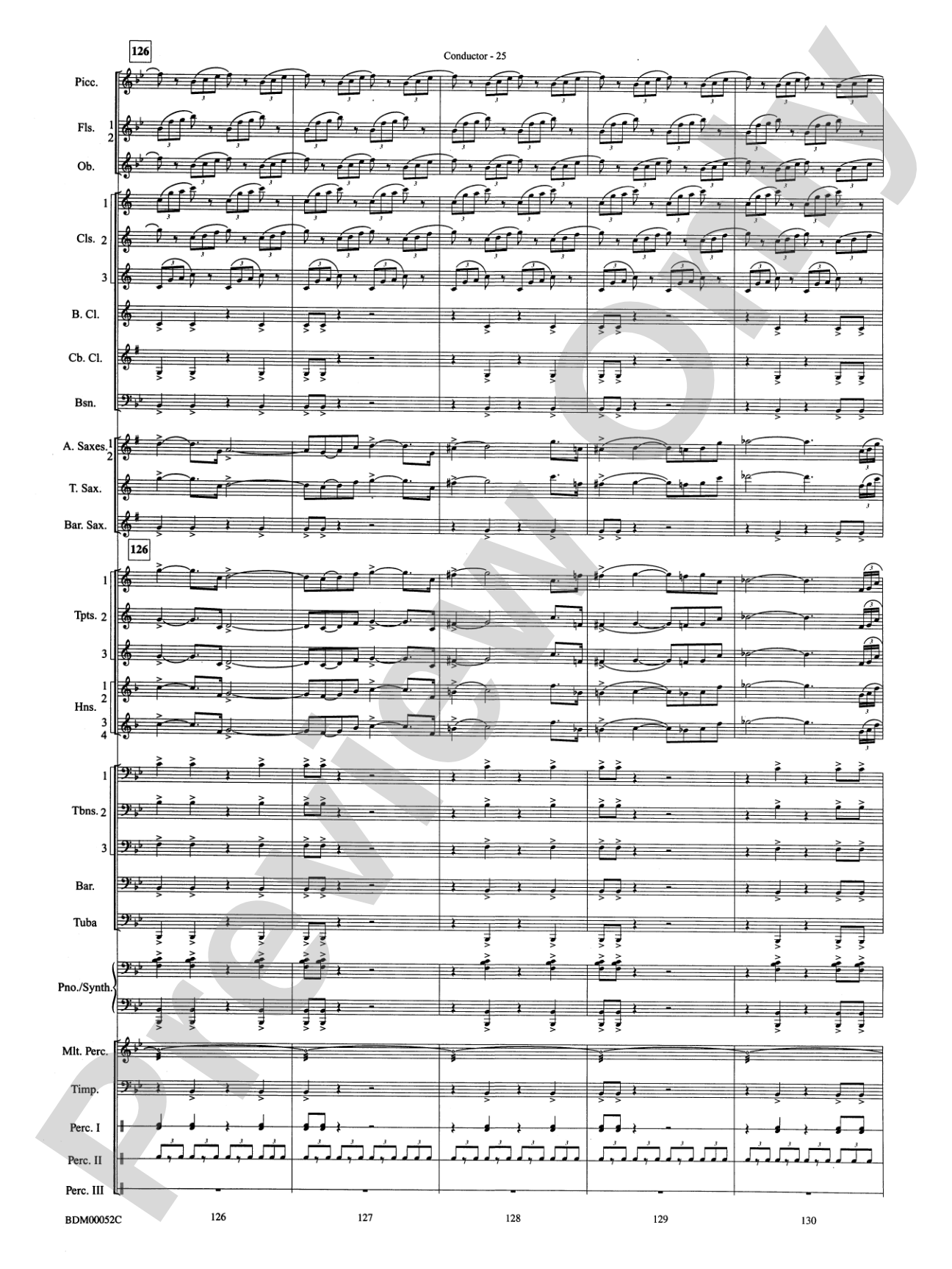 The Iliad (from The Odyssey (Symphony No. 2)): Concert Band Conductor Score & Parts