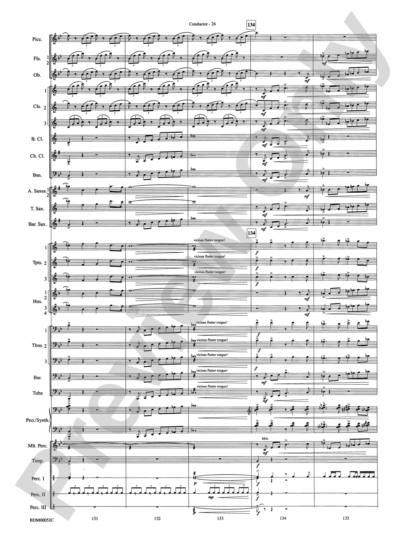 The Iliad (from The Odyssey (Symphony No. 2)): Concert Band Conductor Score & Parts